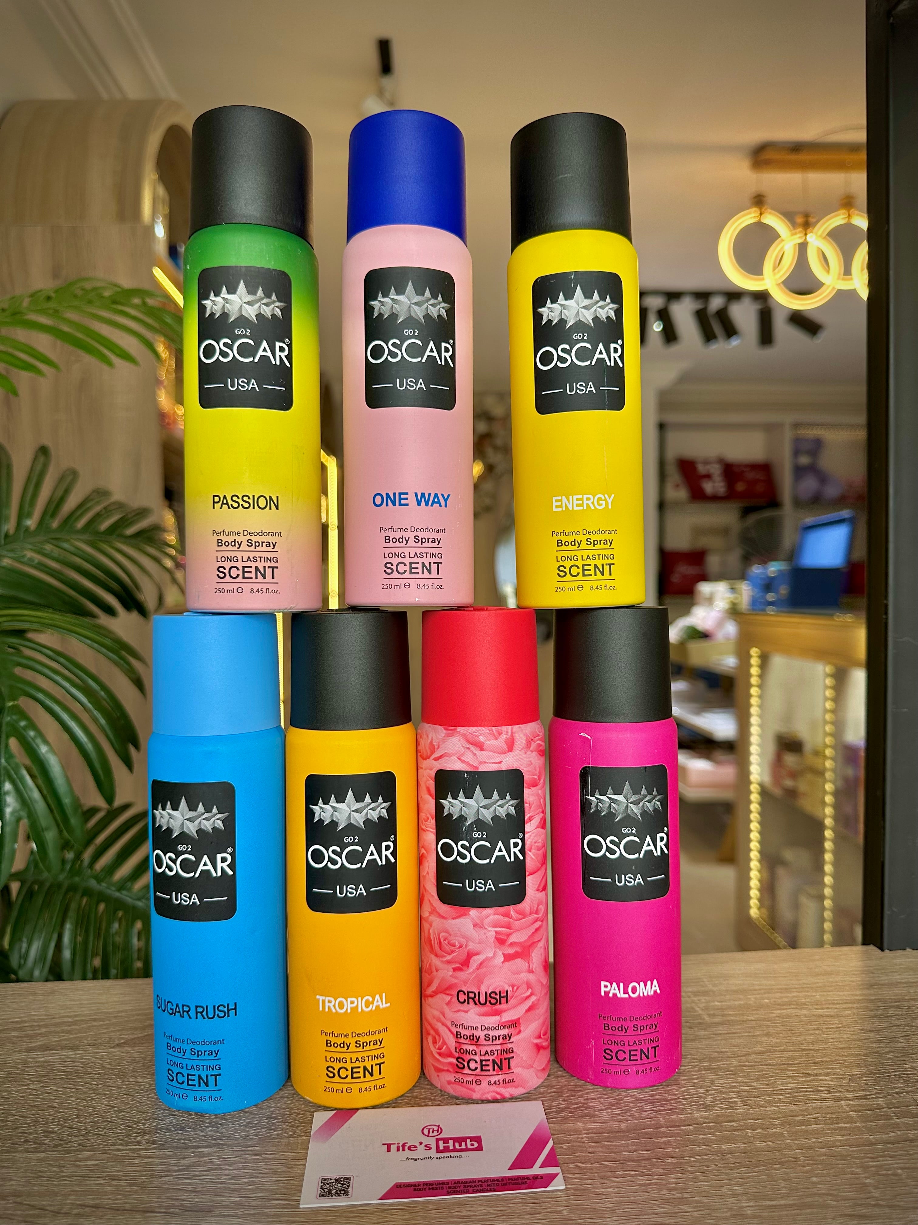 OSCAR BODY SPRAY 250ml
