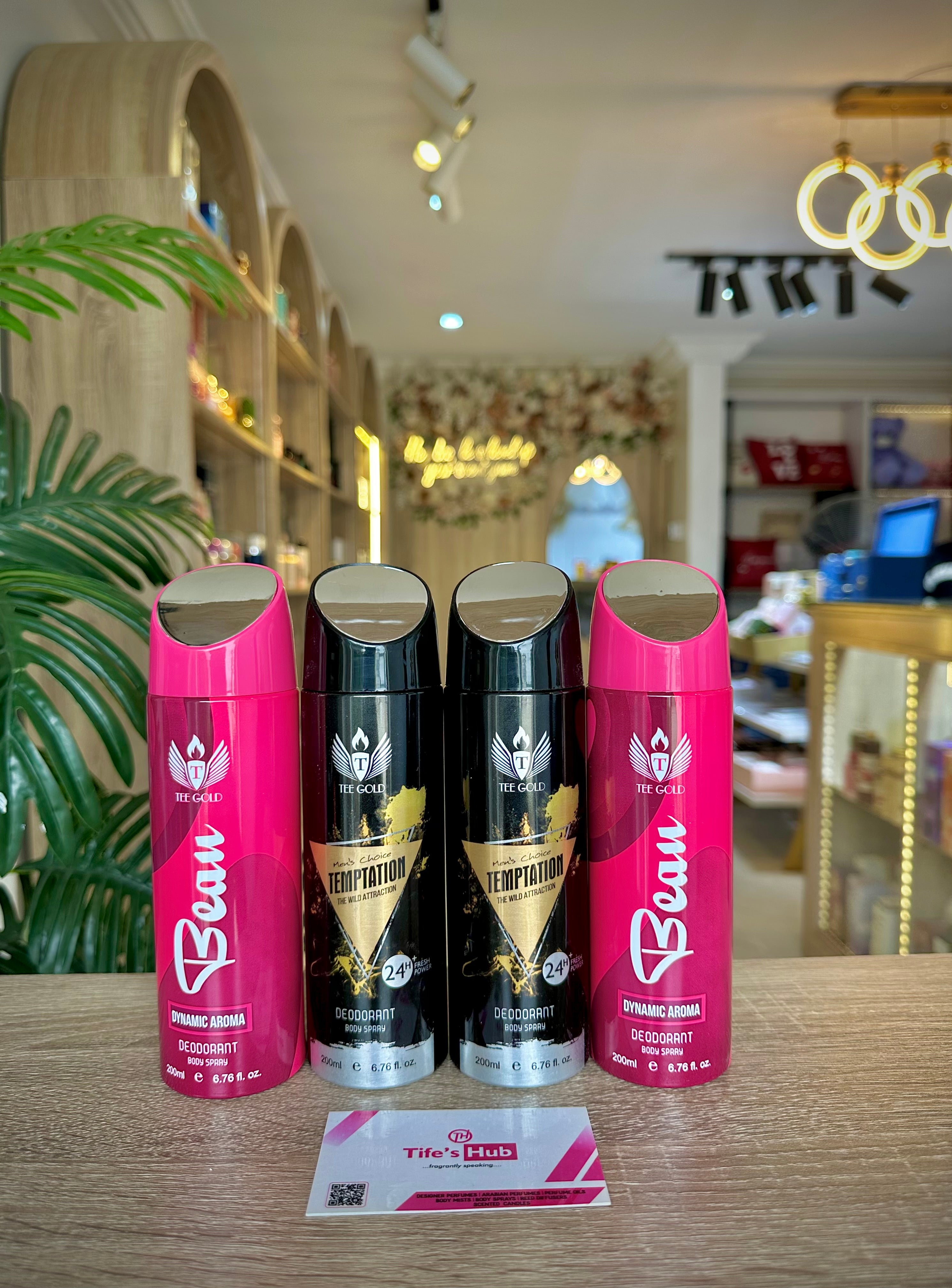 TEE GOLD BODY SPRAY 200ml