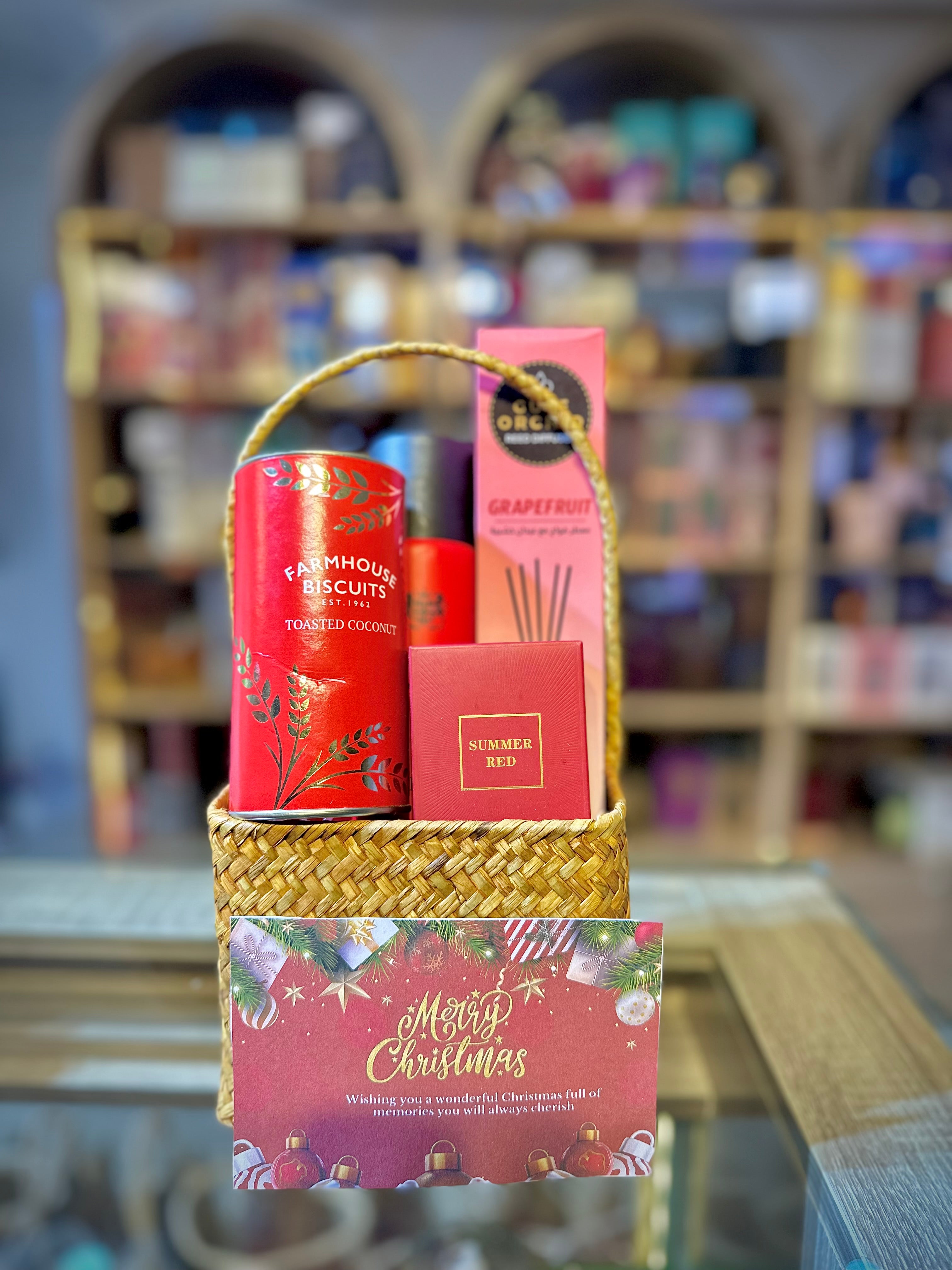 RED PERFUME HAMPER