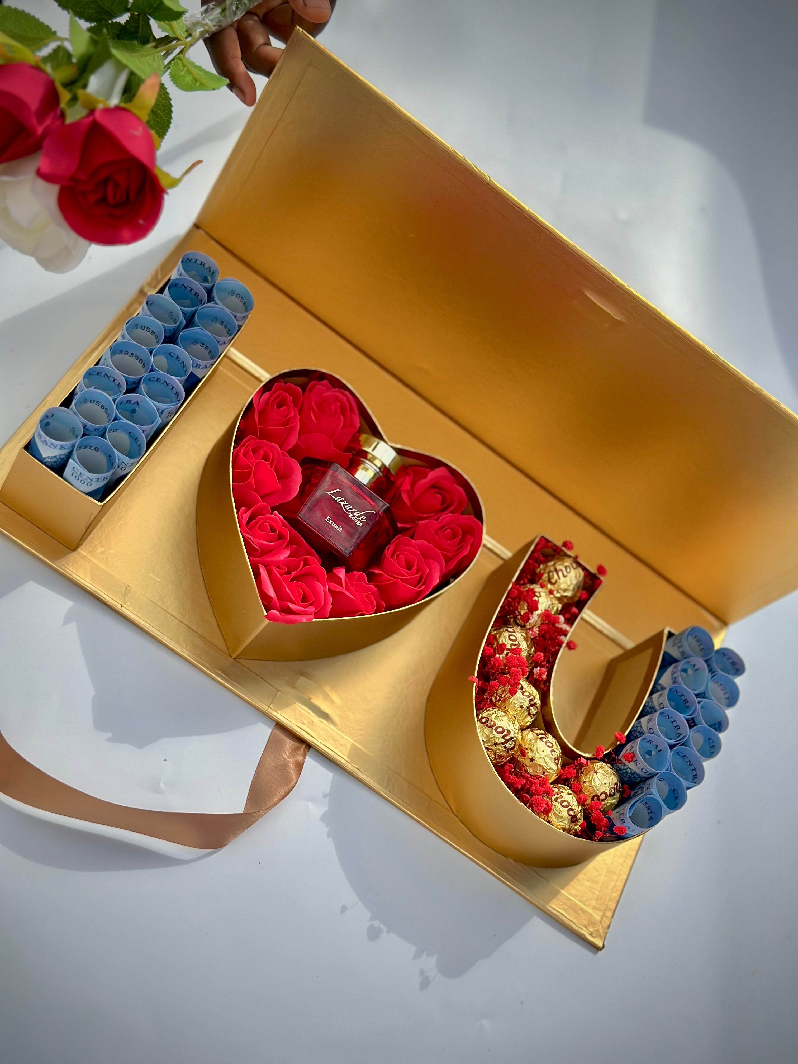 I LOVE YOU GOLD GIFT BOX 💛💛💛