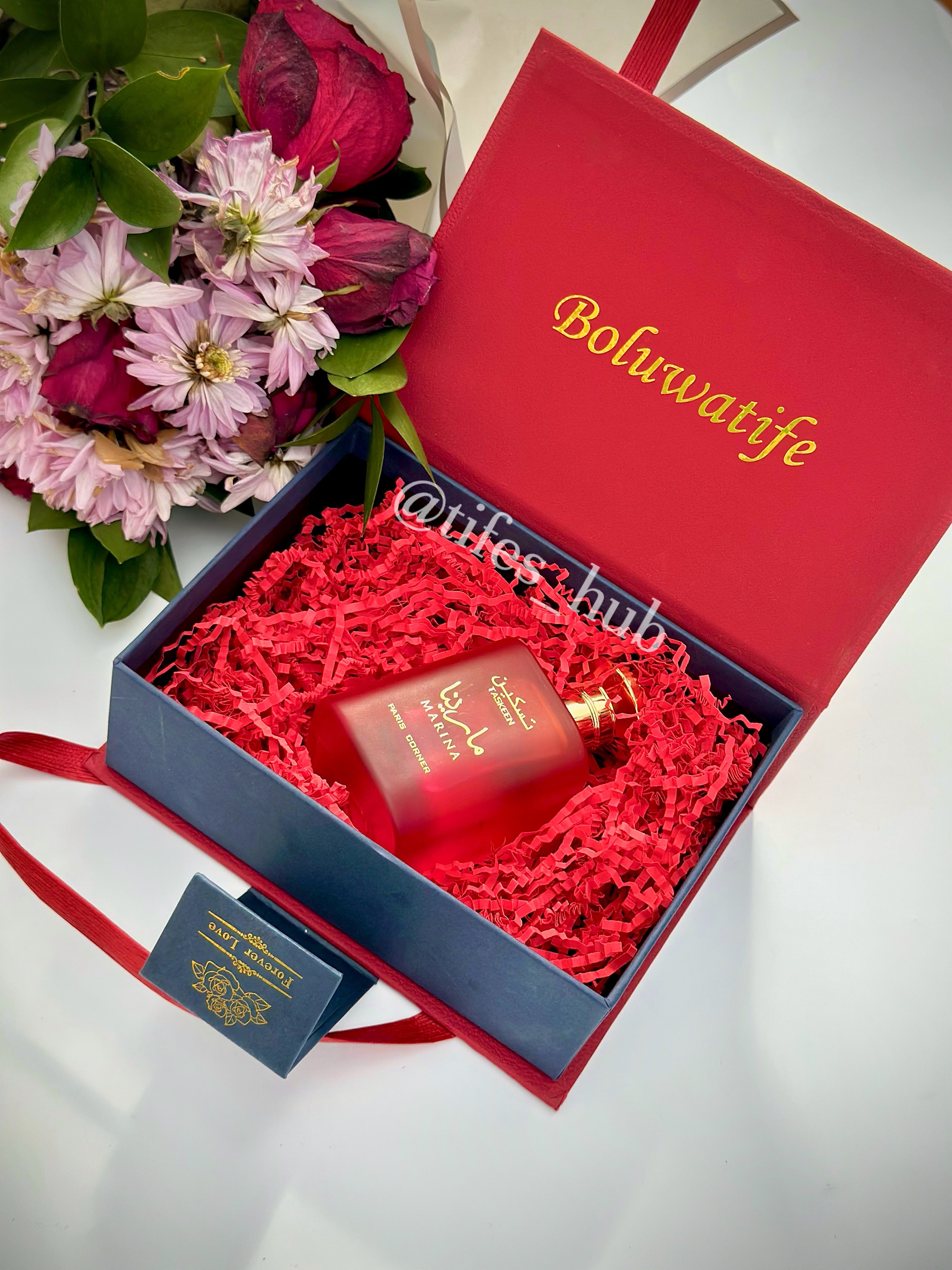 SCARLET PERFUME BOX