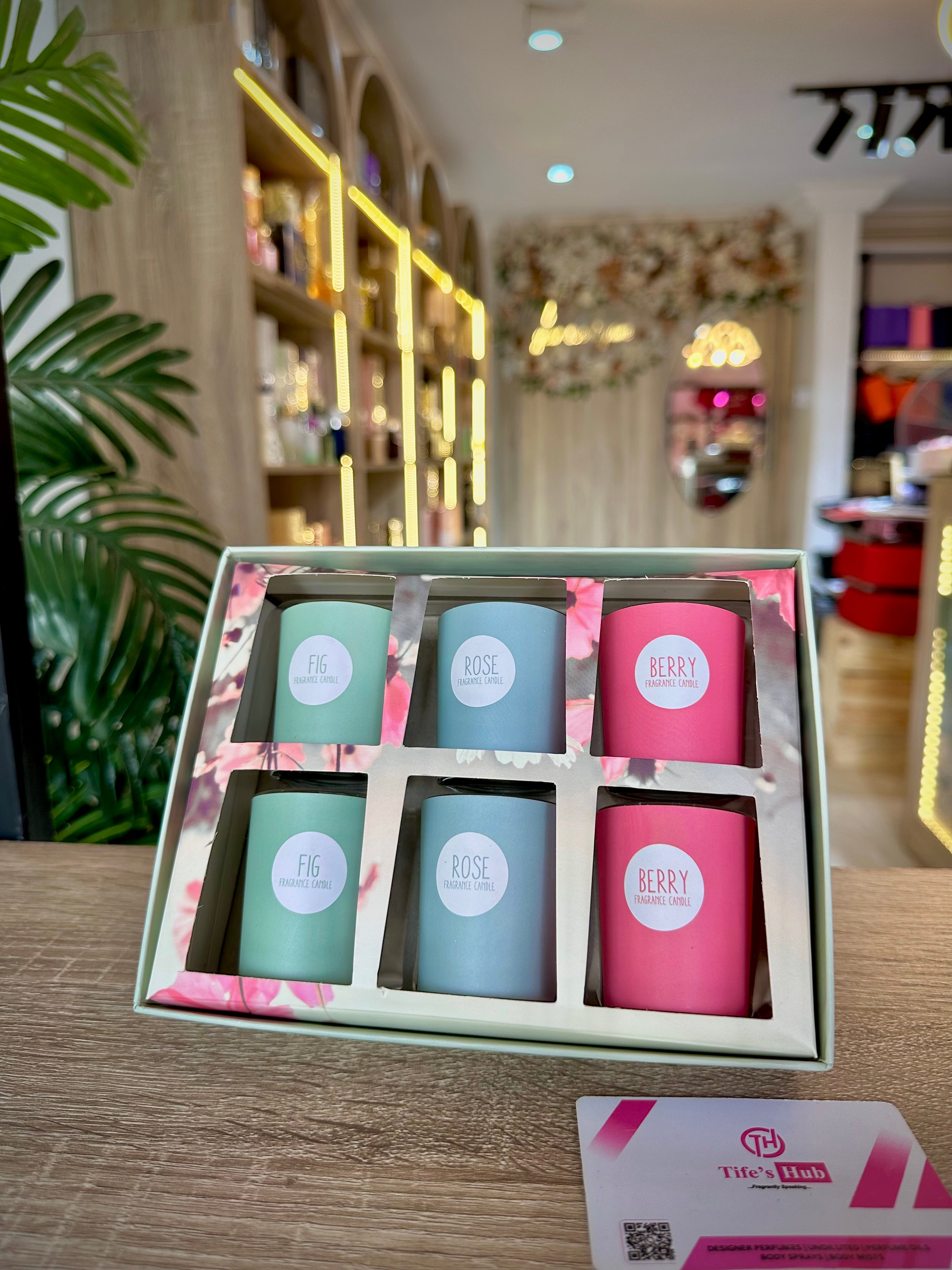 6-IN-1 MINI SCENTED CANDLES