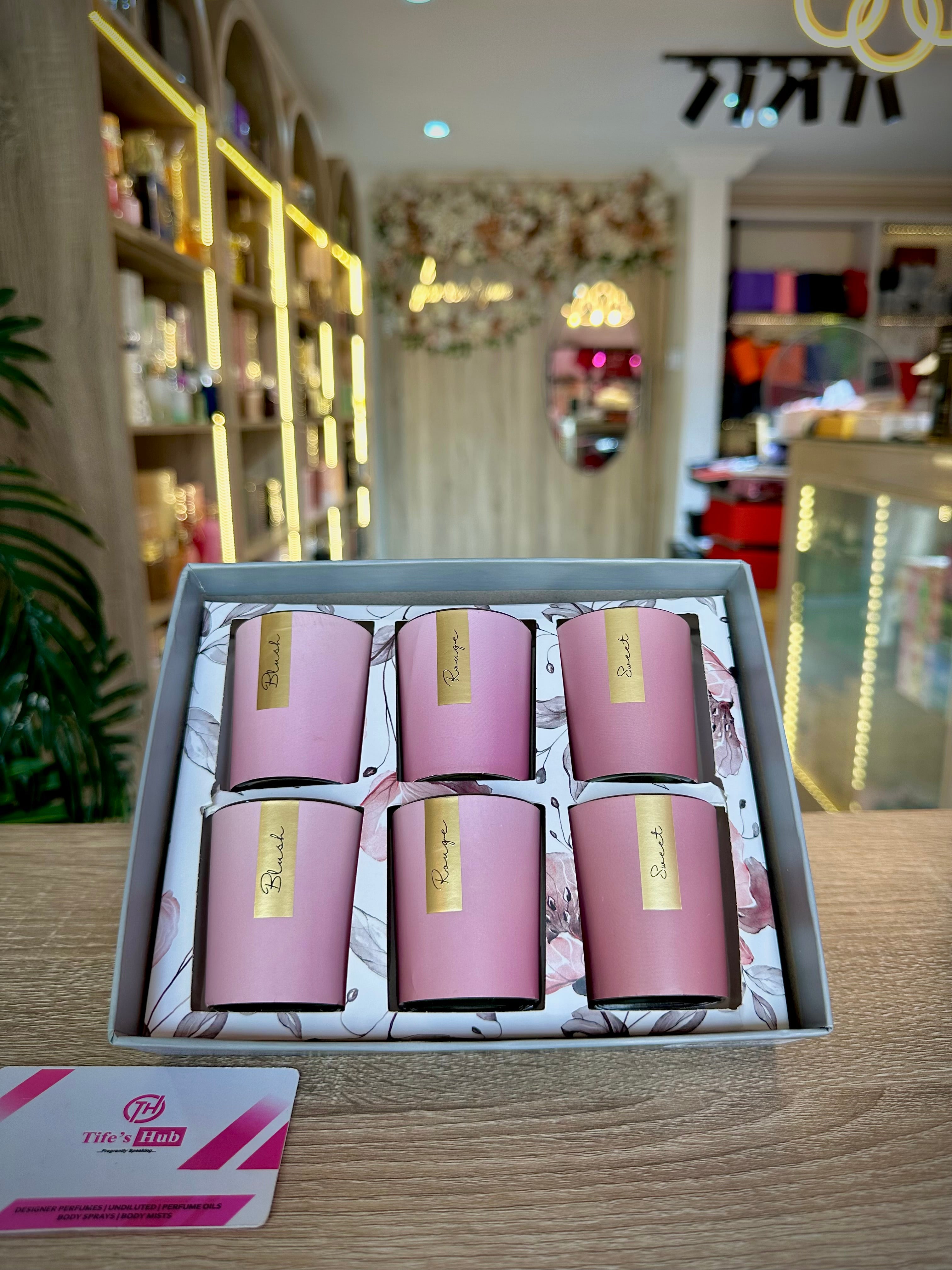 6-IN-1 MINI SCENTED CANDLES