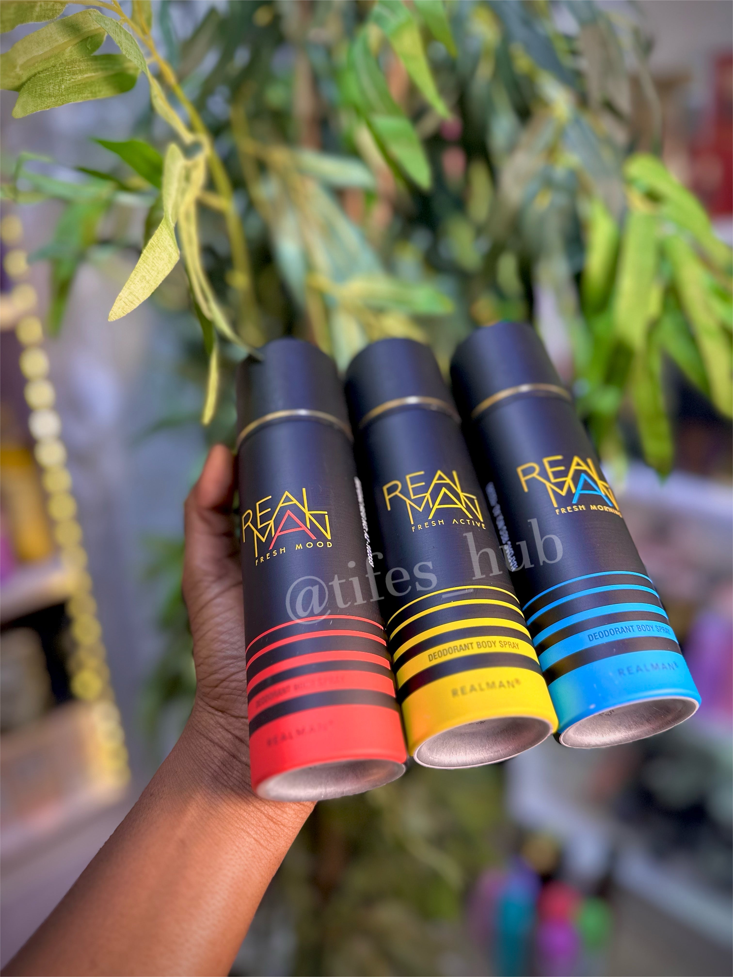 REAL MAN DEODORANT BODYSPRAY