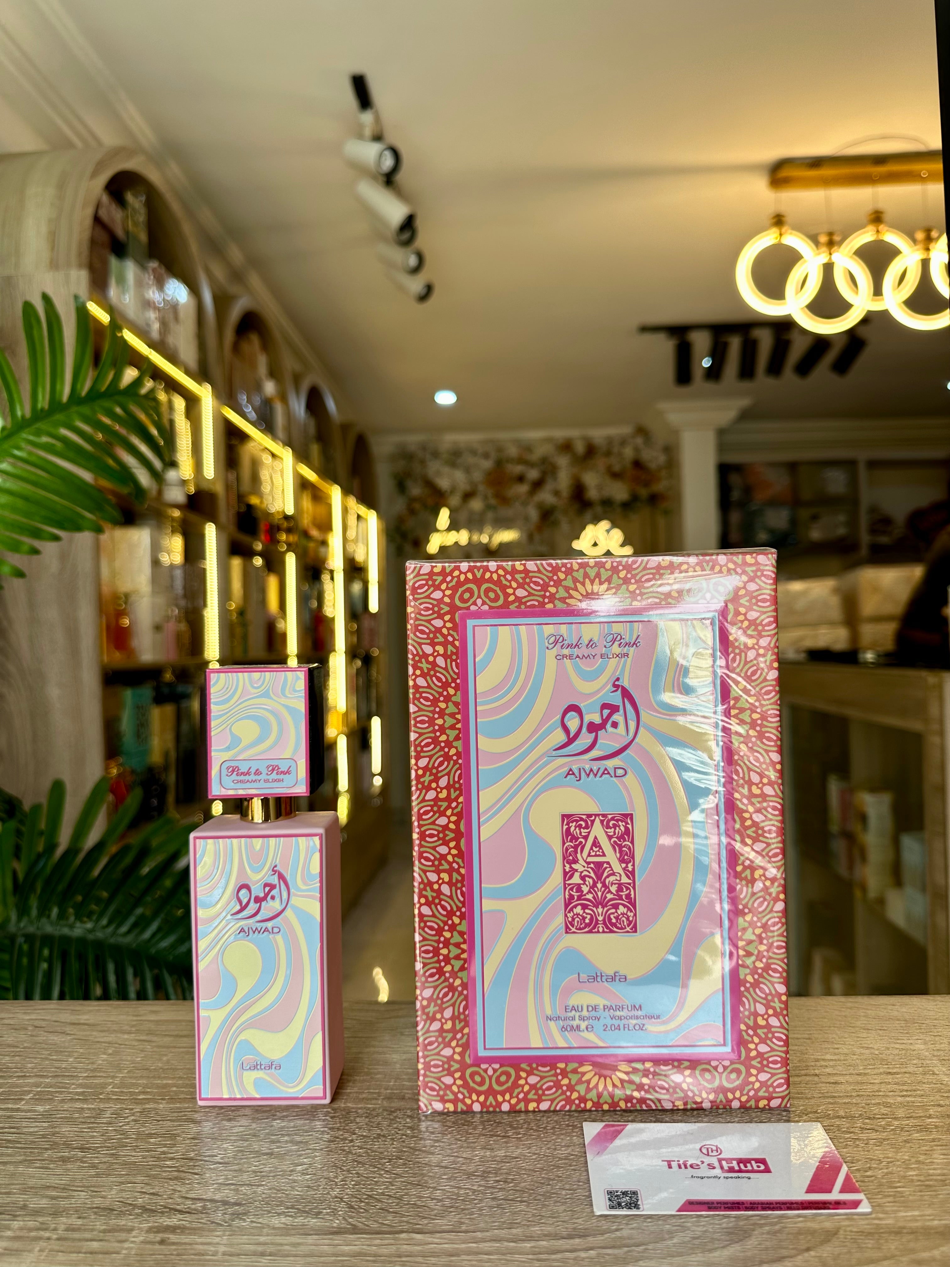 AJWAD PINK TO PINK CREAMY ELIXIR EDP 100ml