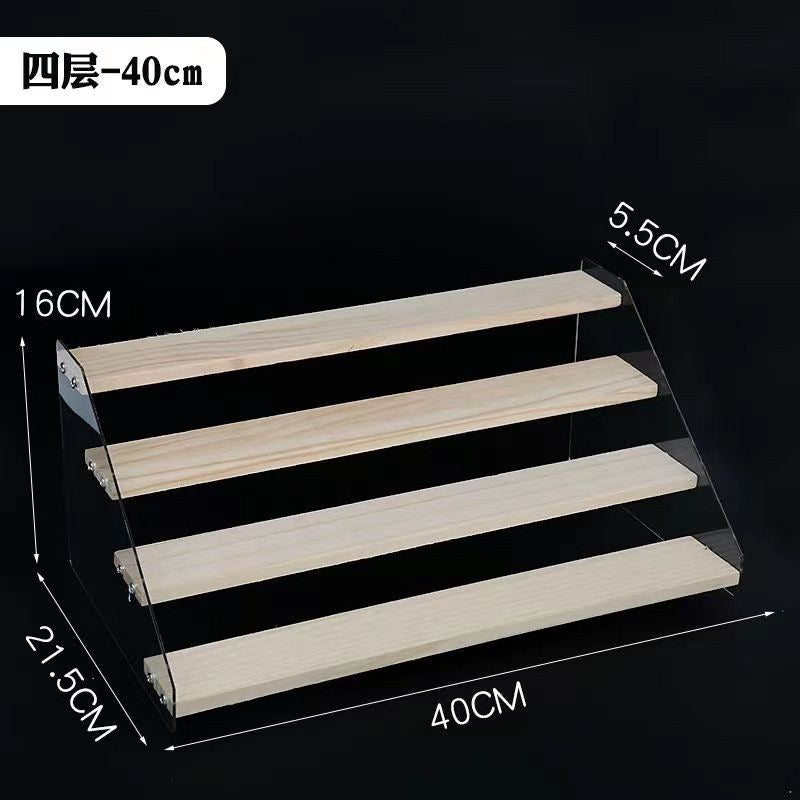 WOODEN ACRYLIC PERFUME RACKS