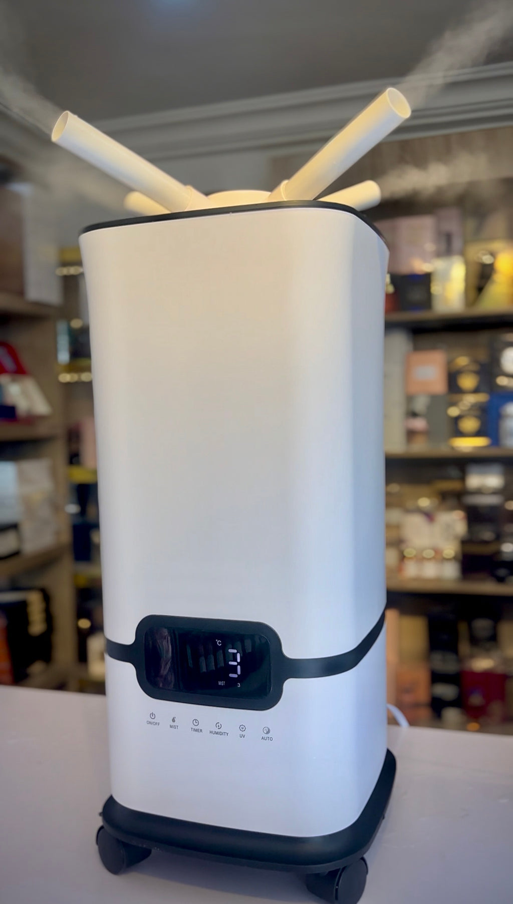 15L HUMIDIFIER (Comes with 3 fragrance oils & 2 Spray Nozzles)