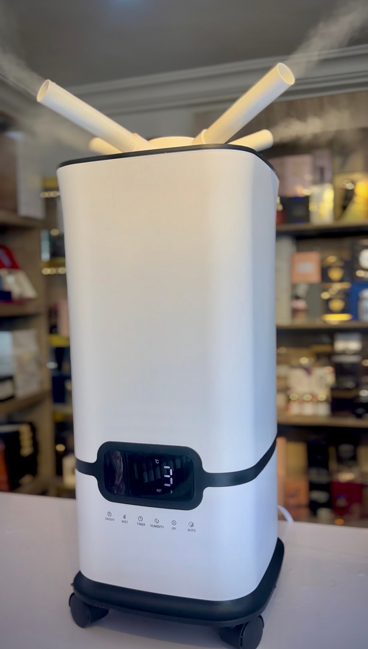 15L HUMIDIFIER (Comes with 3 fragrance oils & 2 Spray Nozzles)