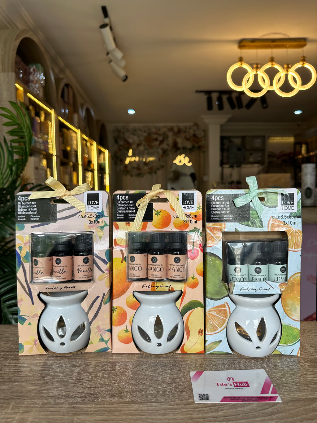 OIL BURNER SET 3X10ml