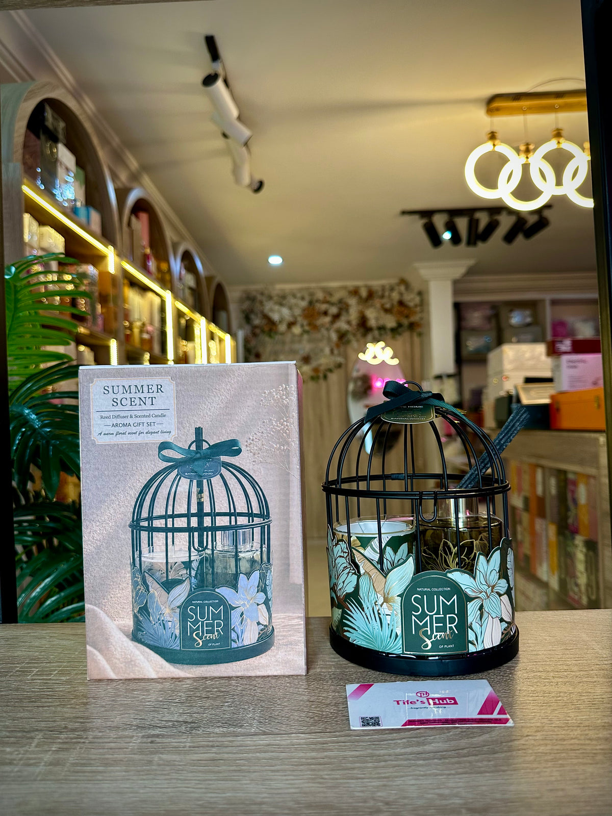 CAGE CANDLE & DIFFUSER GIFT SET