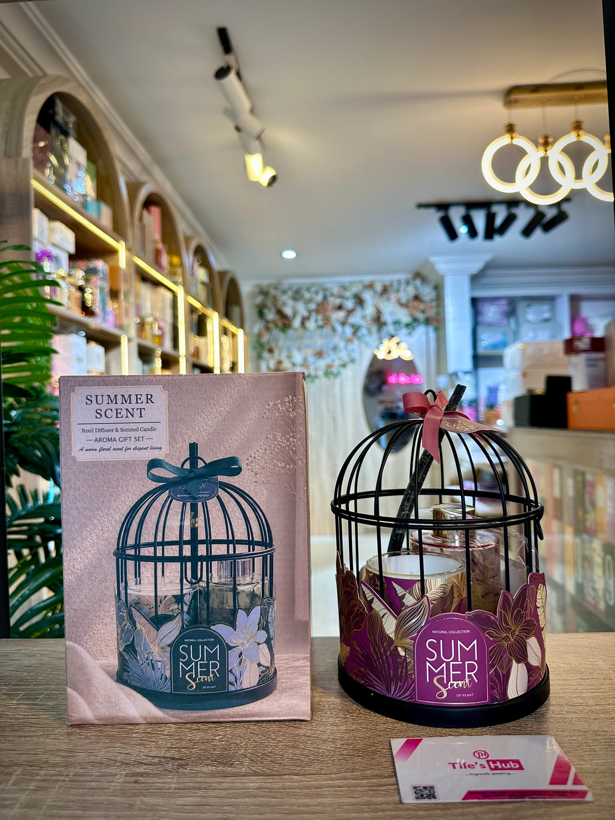CAGE CANDLE & DIFFUSER GIFT SET
