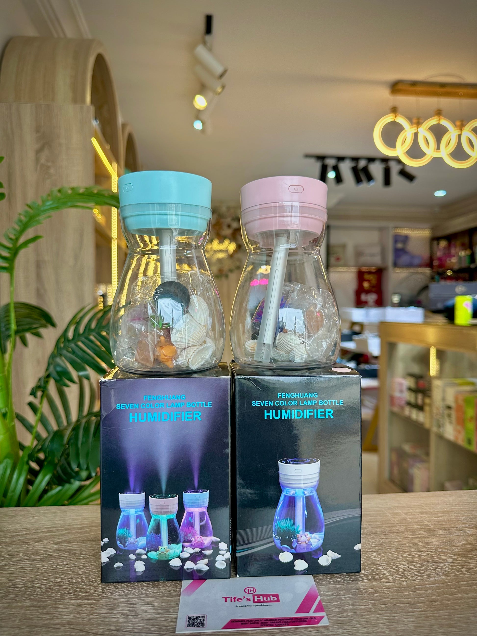 LAMP BOTTLE HUMIDIFIER ( 7 colors )