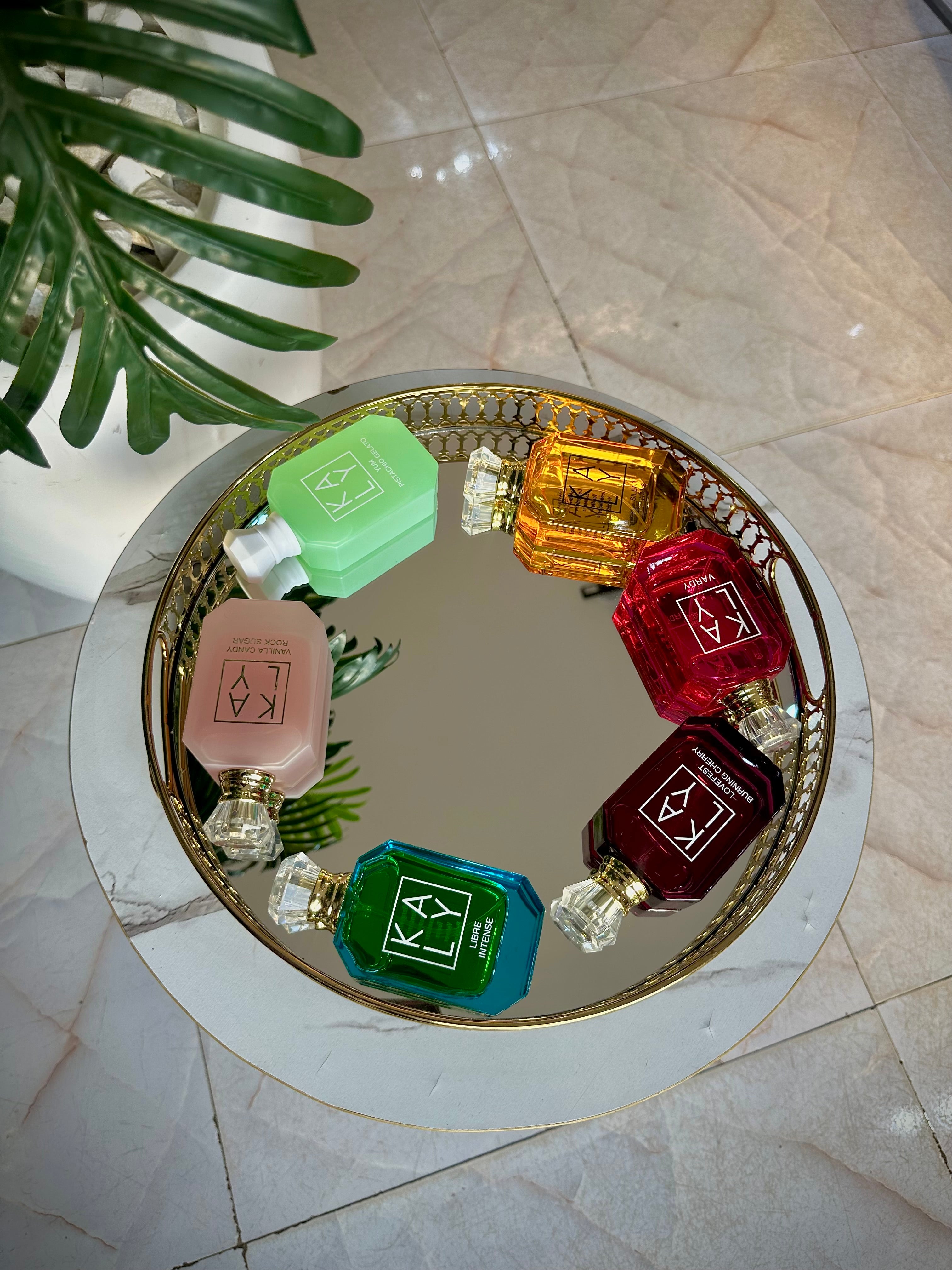 VANITY TRAYS FOR PERFUMES