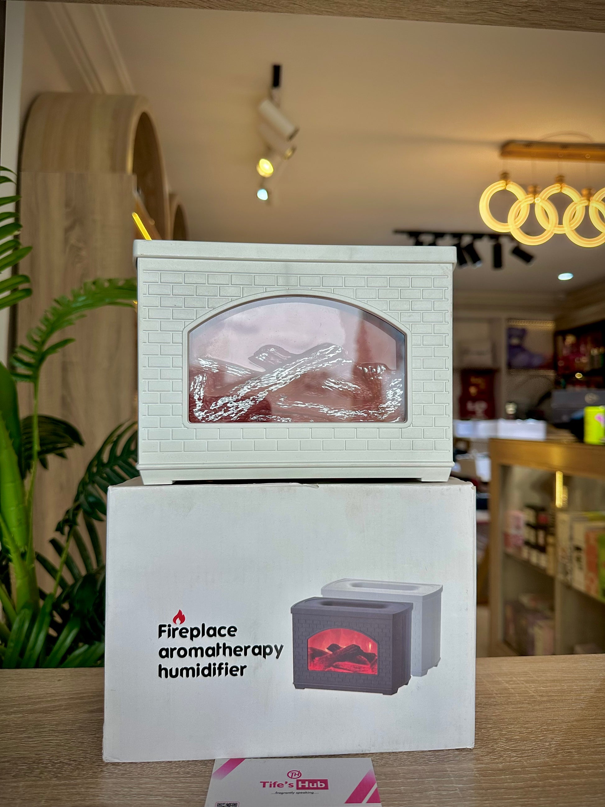 FIRE PLACE AROMATHERAPY HUMIDIFIER