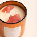 CRYSTAL INFUSED CANDLE OF HARMONY 350g