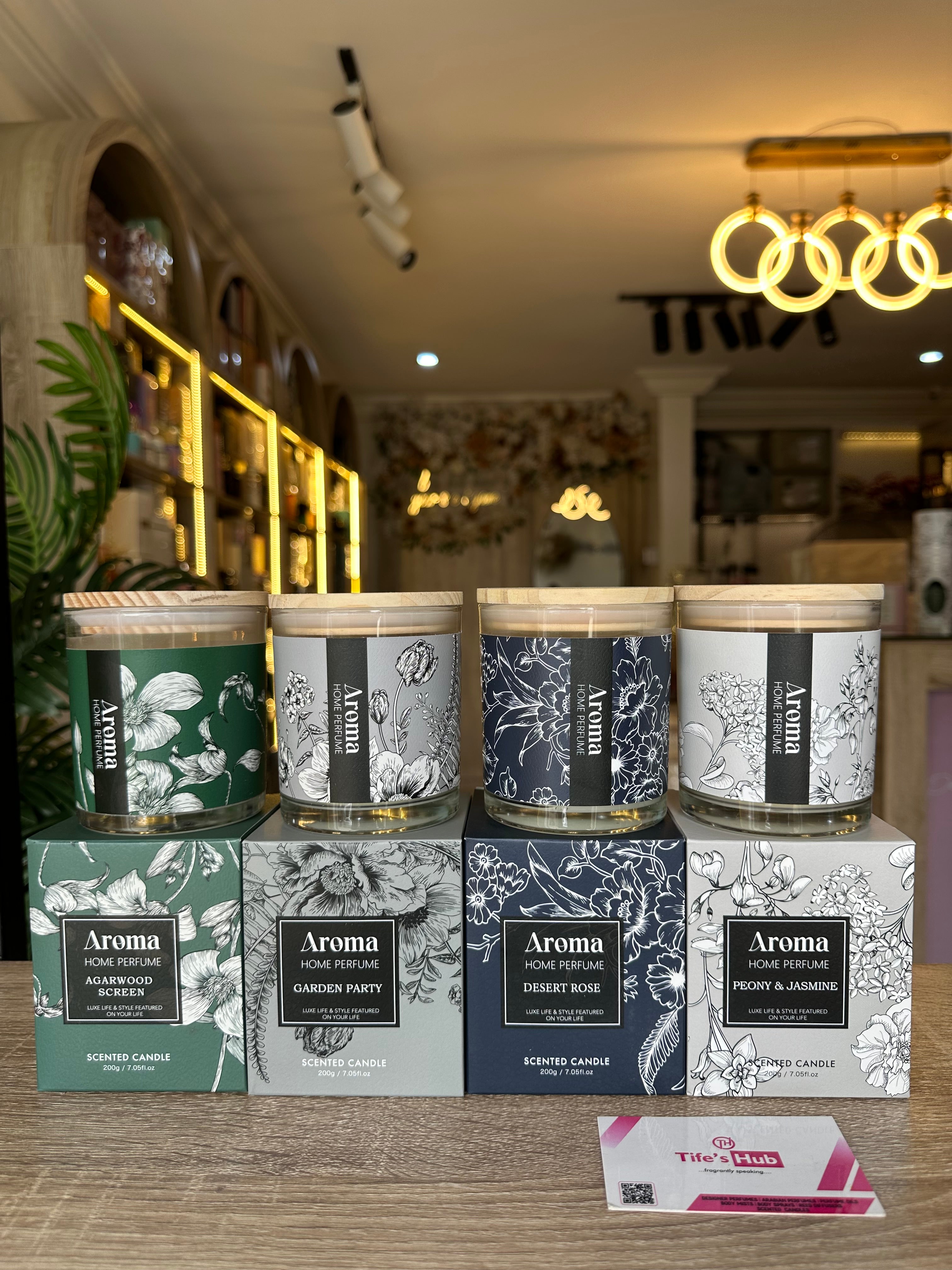 AROMA HOME SCENTED CANDLES 200g