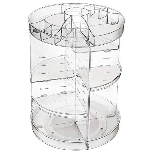 ACRYLIC ROTATING PERFUME ORGANIZER