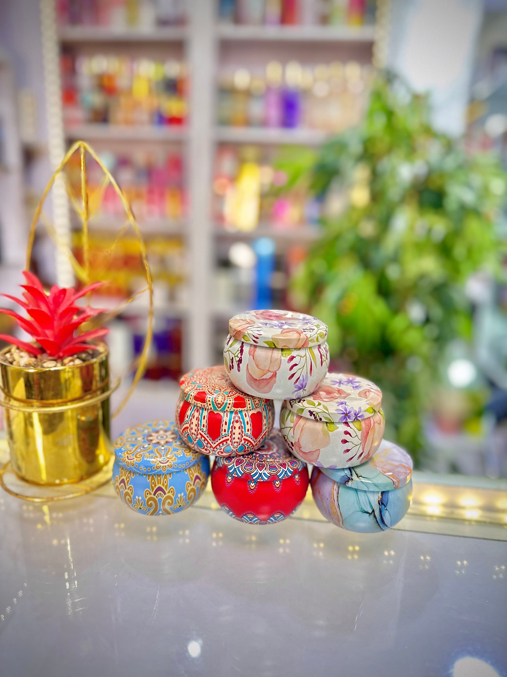 FLOWER SCENTED CANDLES