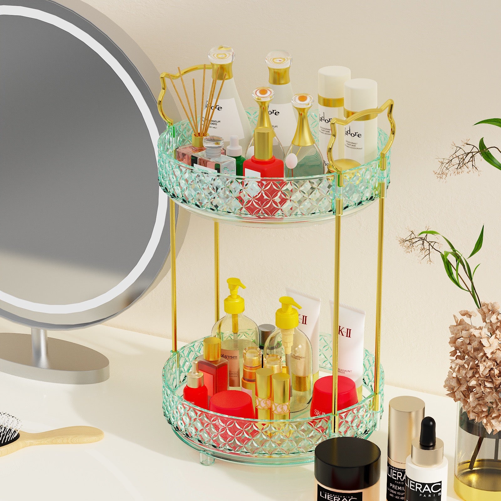 360° ROTATING PERFUME ORGANIZER