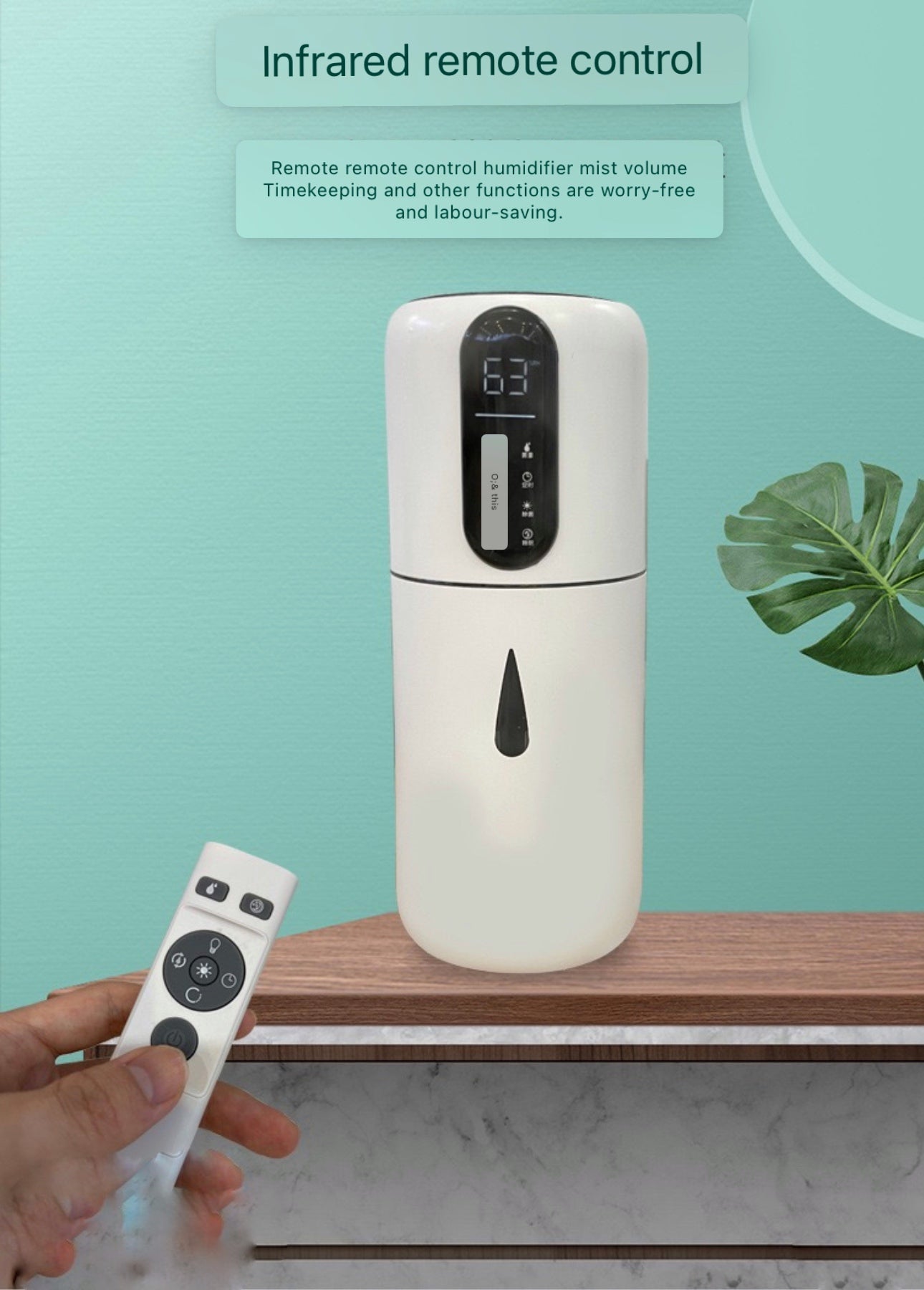4.5L HUMIDIFIER (+1 complimentary fragrance oil)