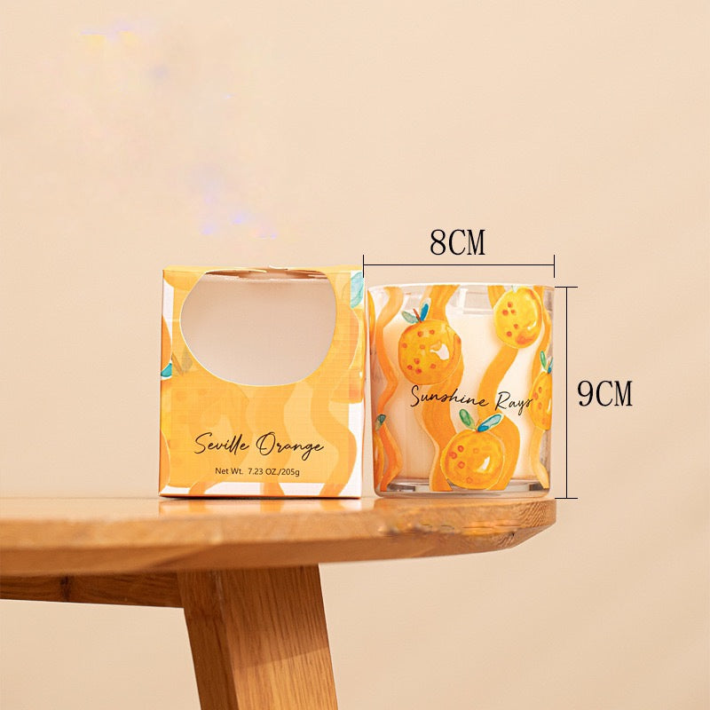 SUNSHINE RAYS SCENTED CANDLES 205g