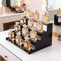 4 STEP ACRYLIC PERFUME DISPLAY RACK