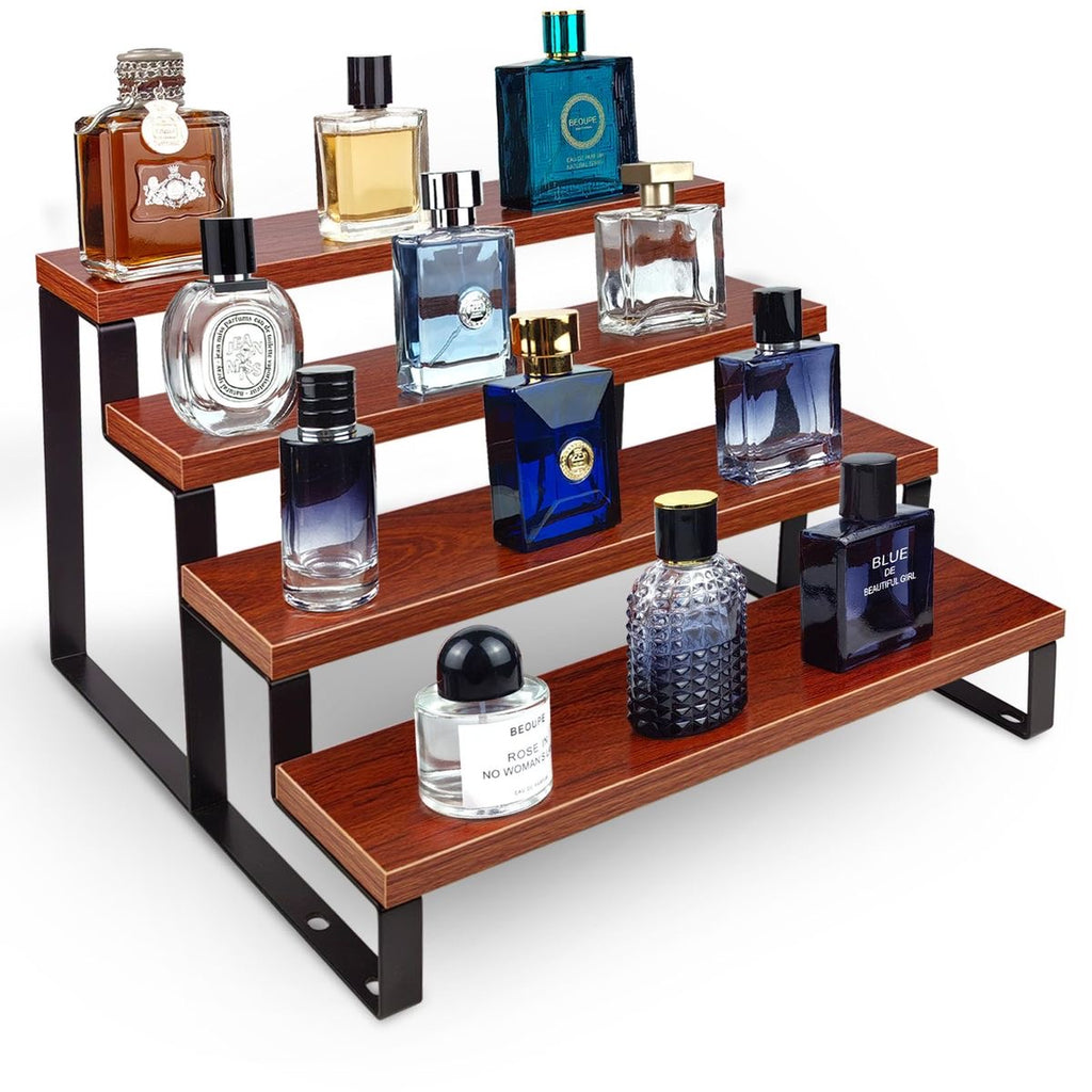PERFUME DISPLAY WOODEN RACKS