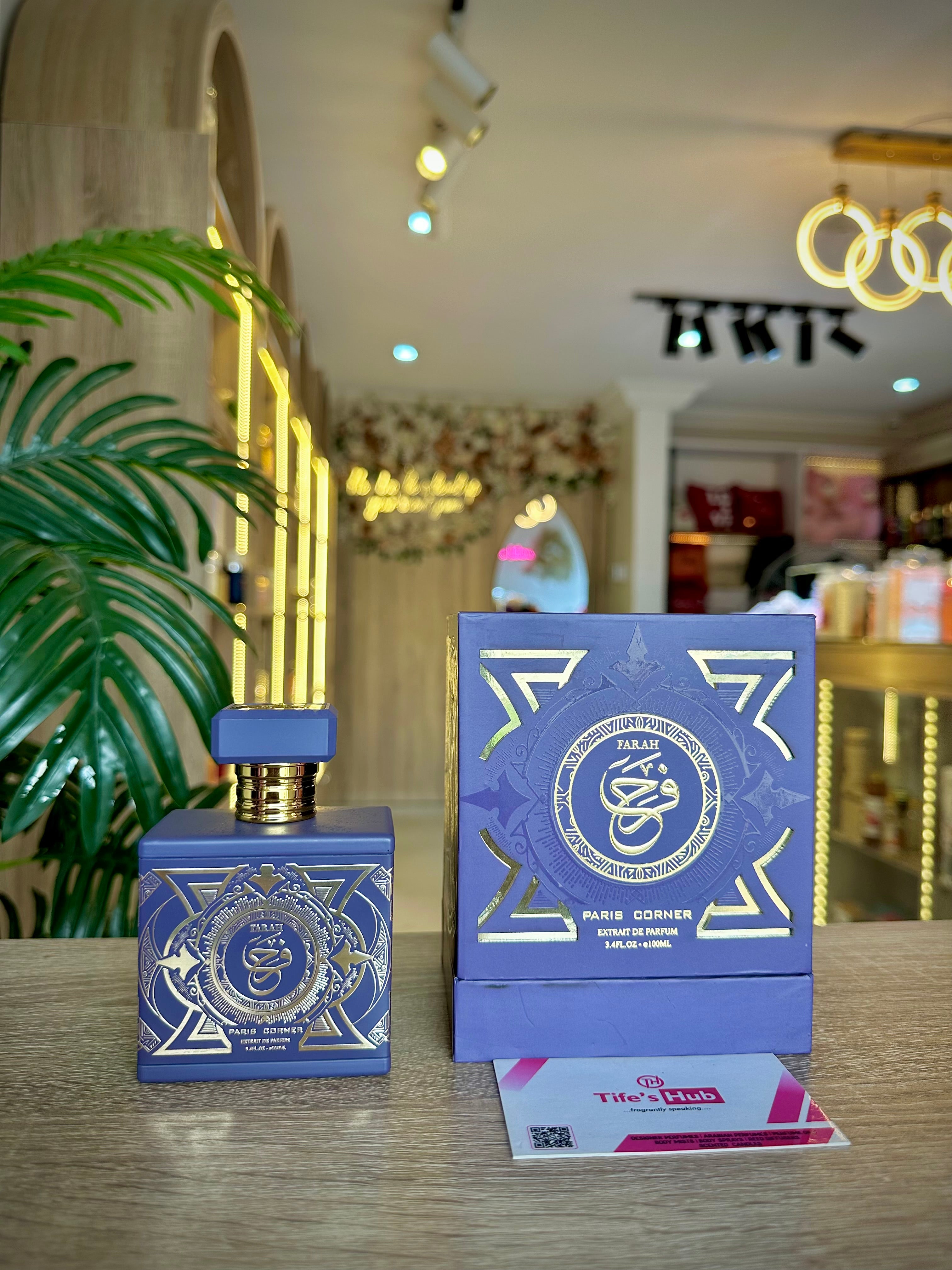 PARIS CORNER FARAH 100ML (EXTRAIT DE PARFUM)