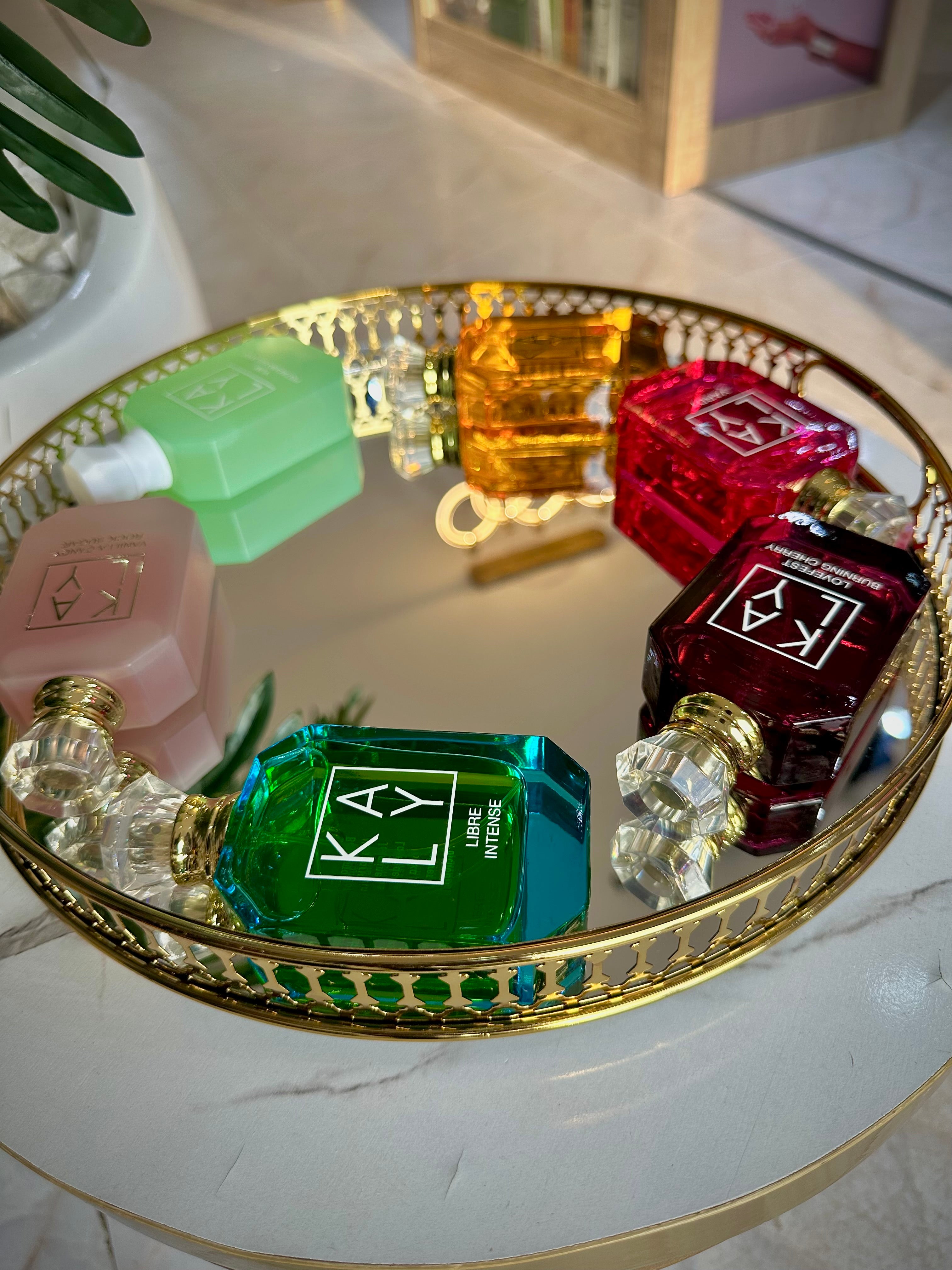 VANITY TRAYS FOR PERFUMES