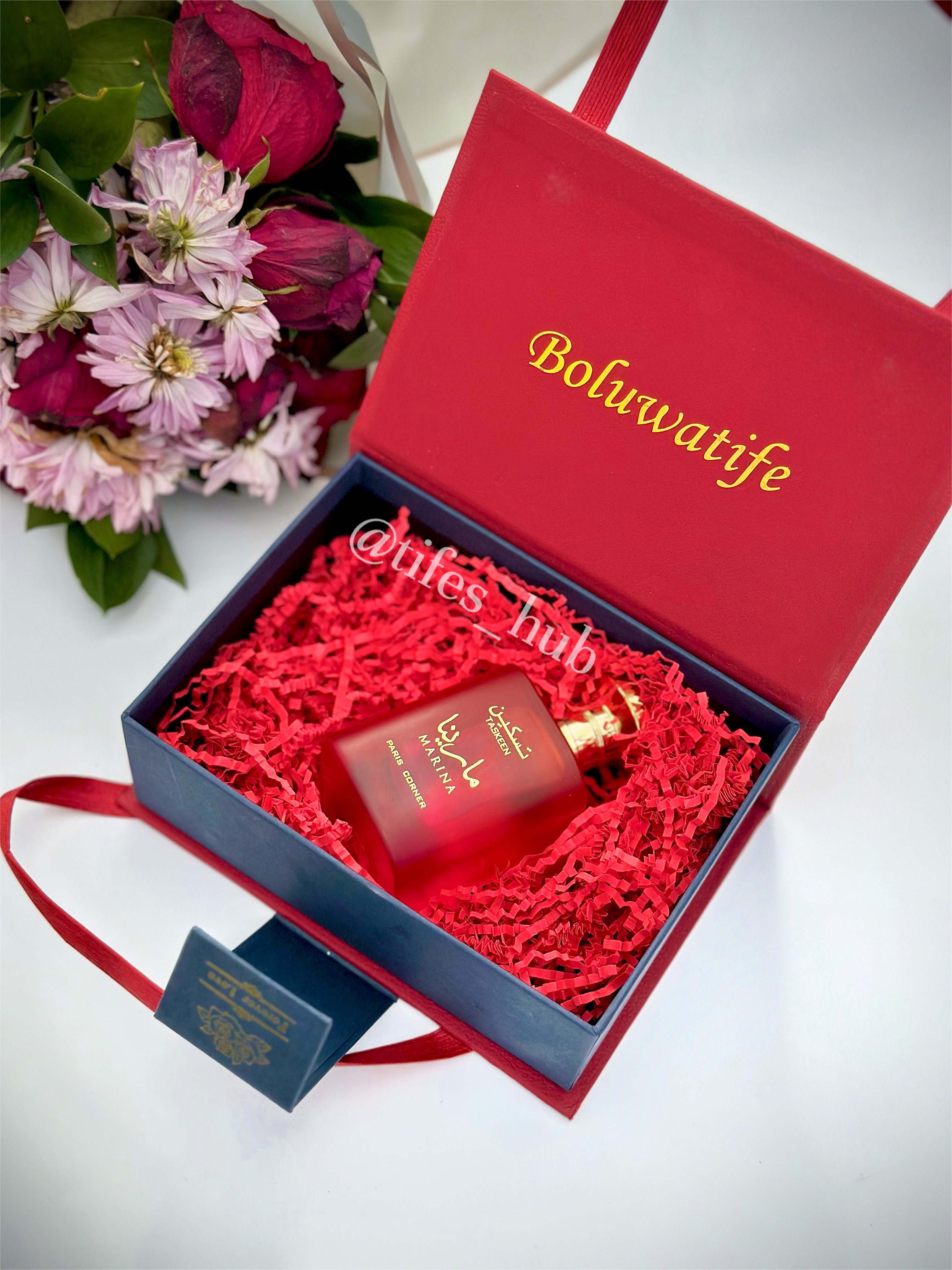 SCARLET PERFUME BOX