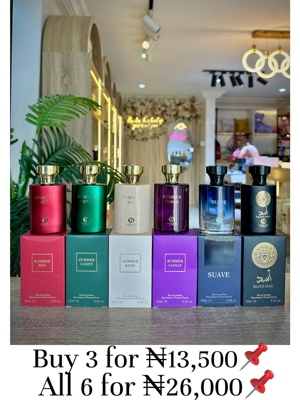 SUMMER SCENTS MINIS (masculine)