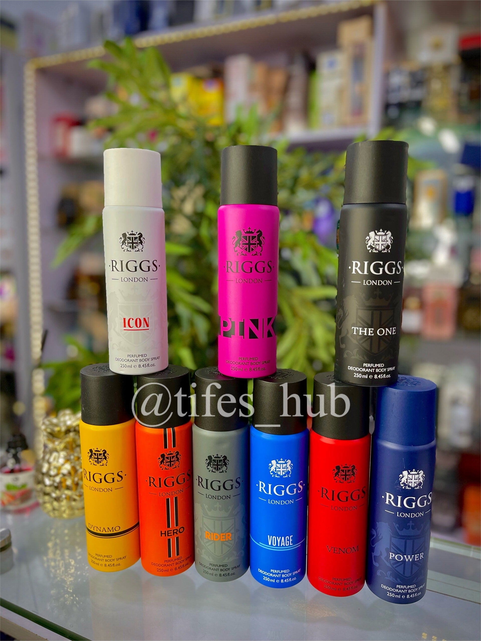 RIGGS BODY SPRAY 250ML