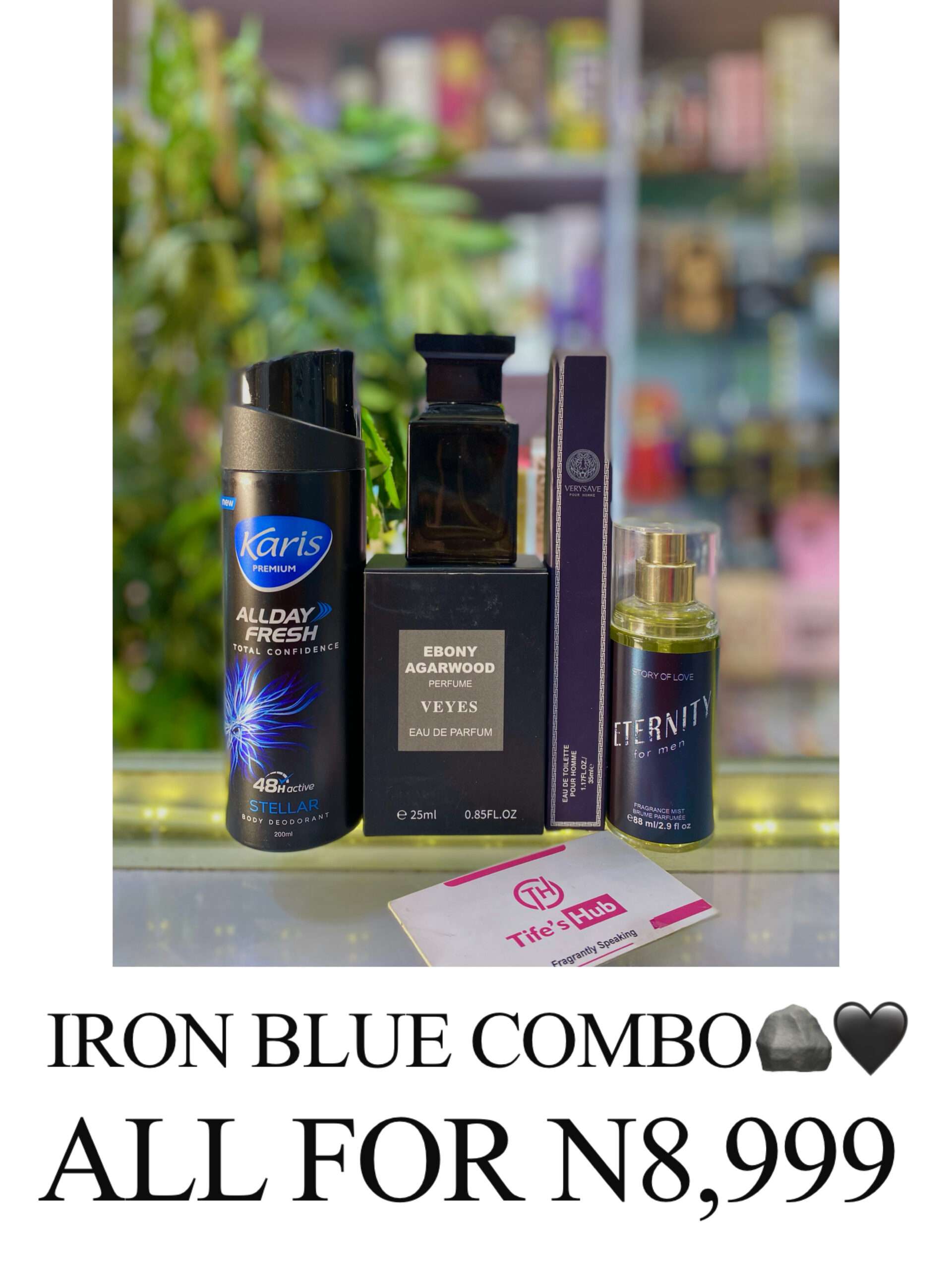IRON BLUE COMBO