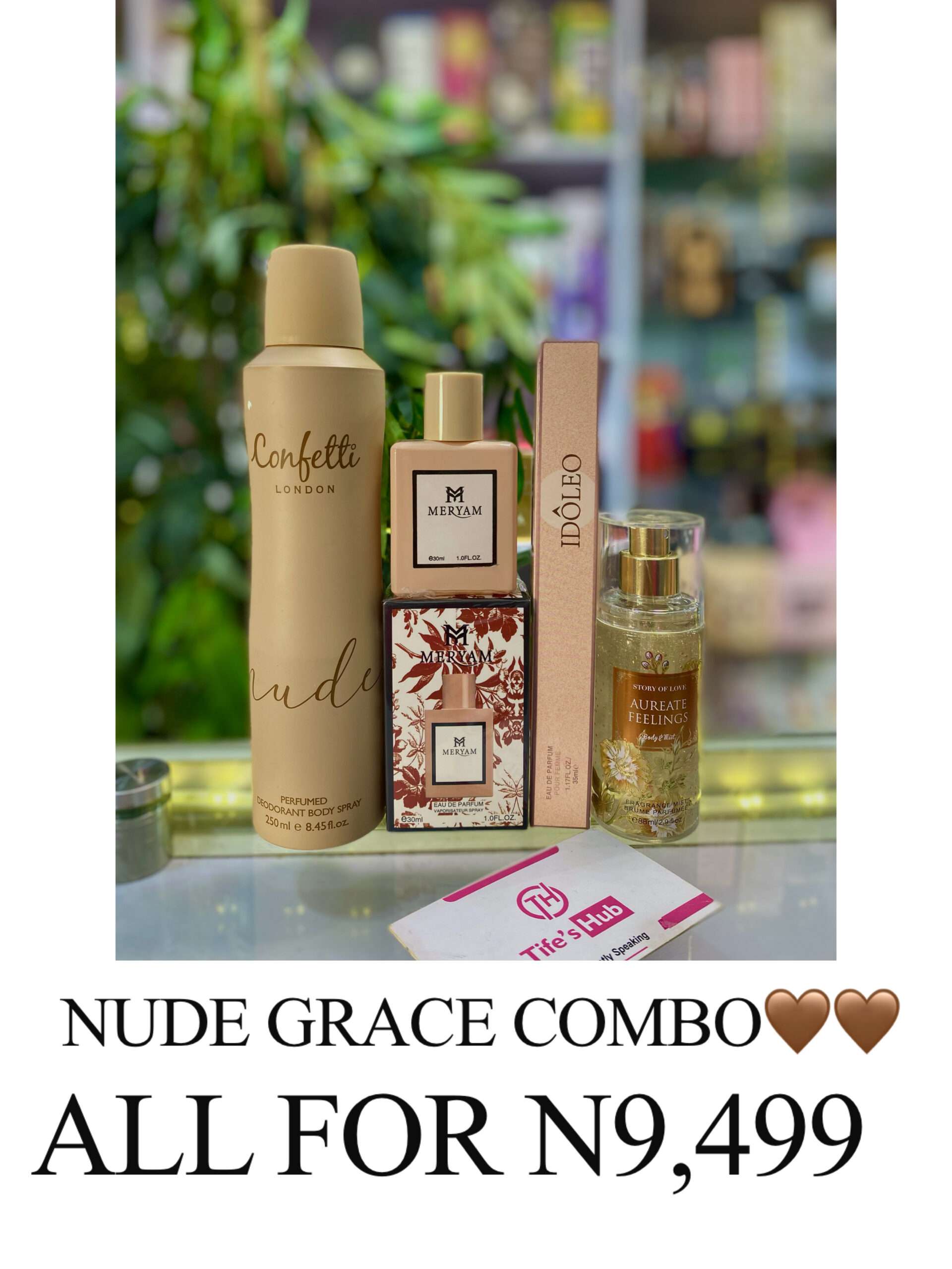 NUDE GRACE COMBO