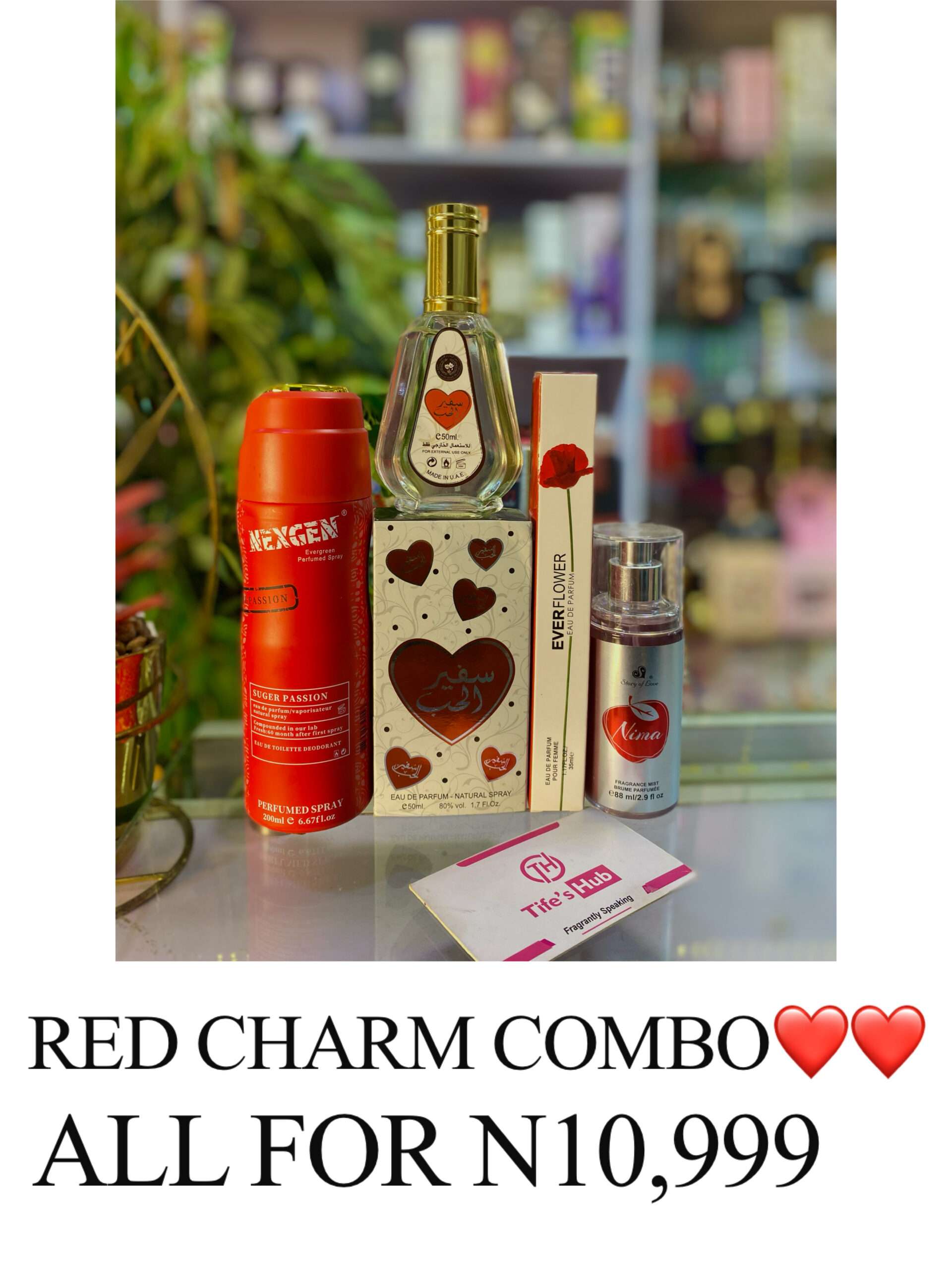 RED CHARM COMBO