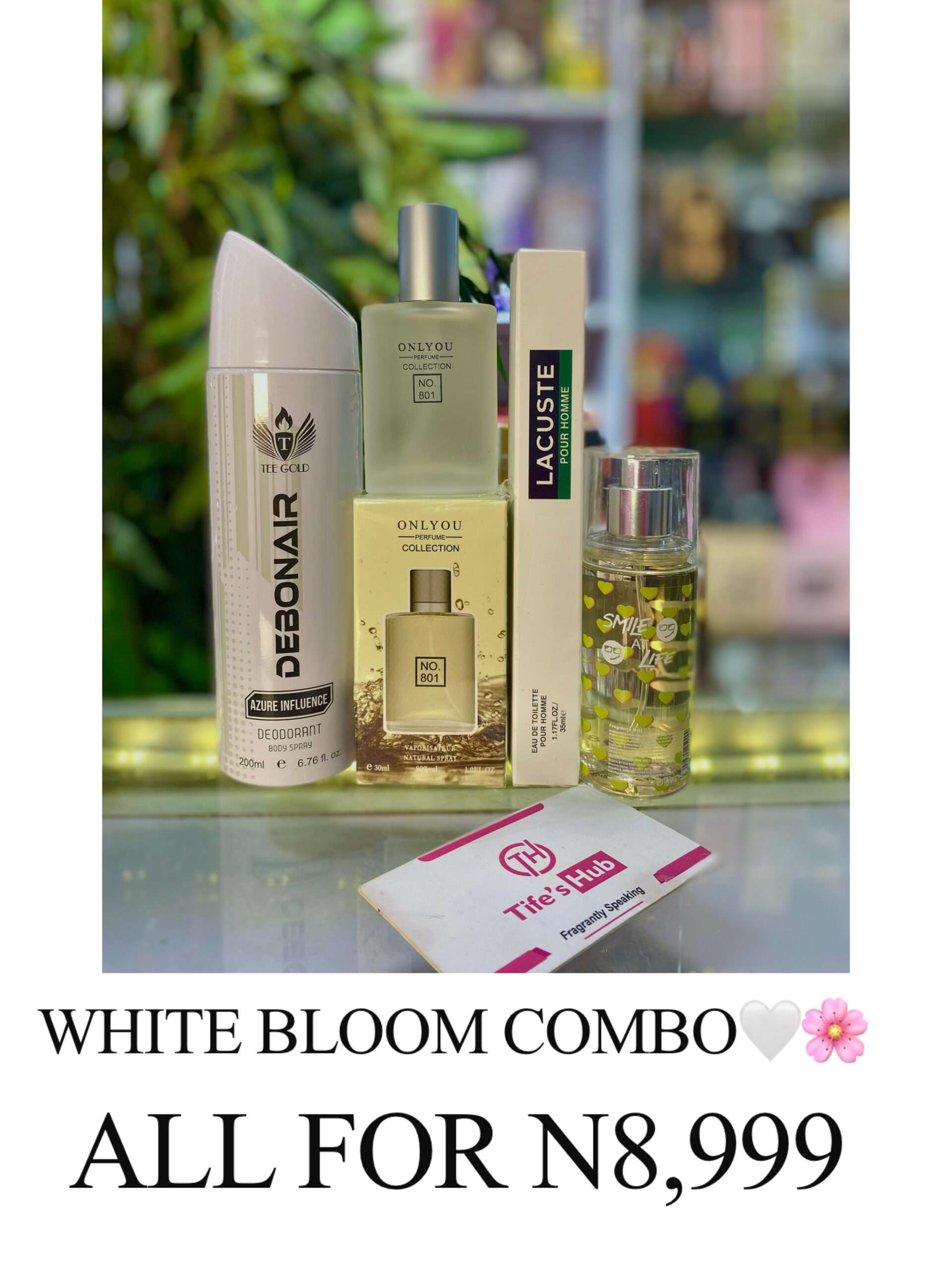 WHITE BLOOM COMBO