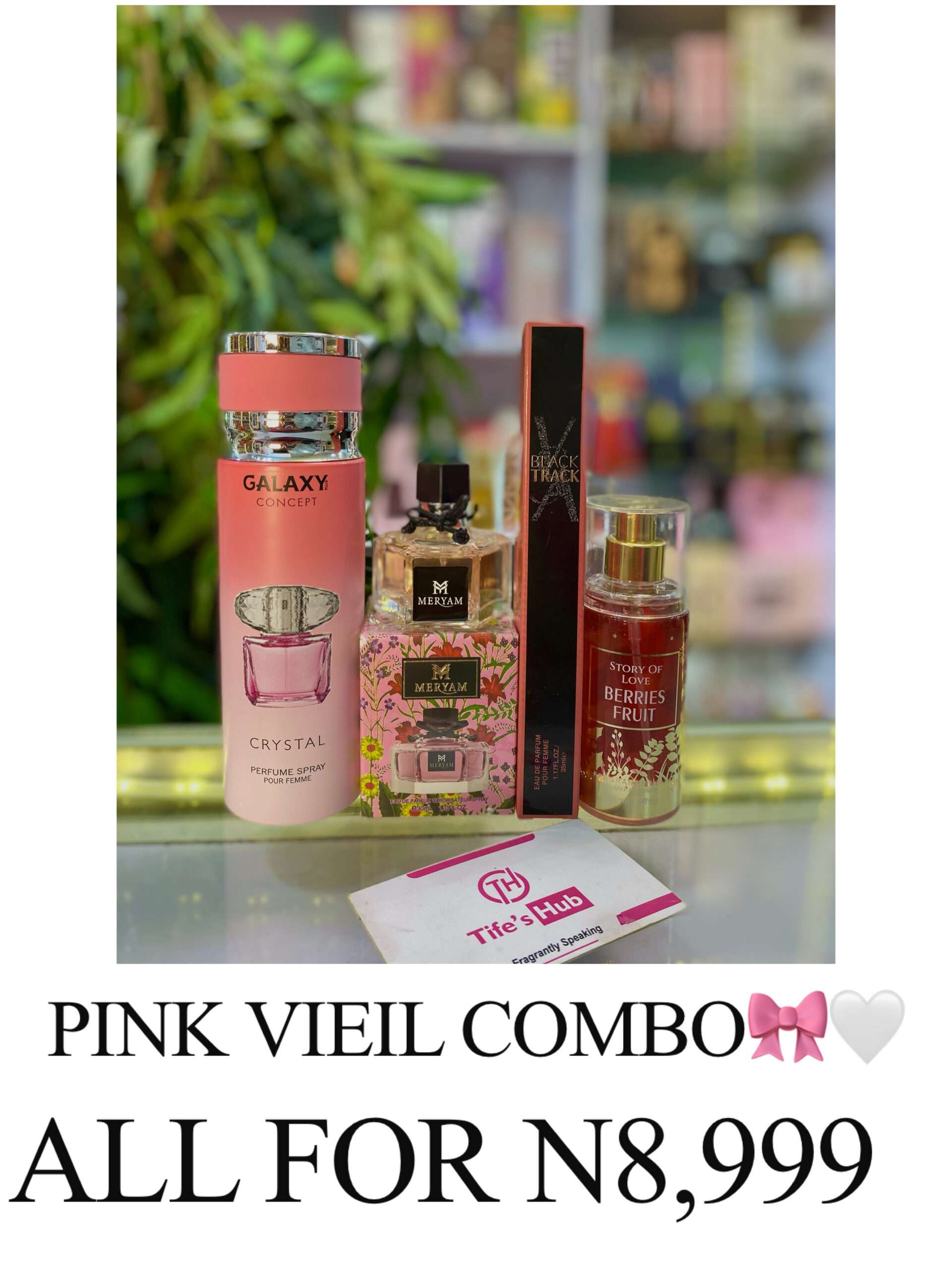 PINK VEIL COMBO