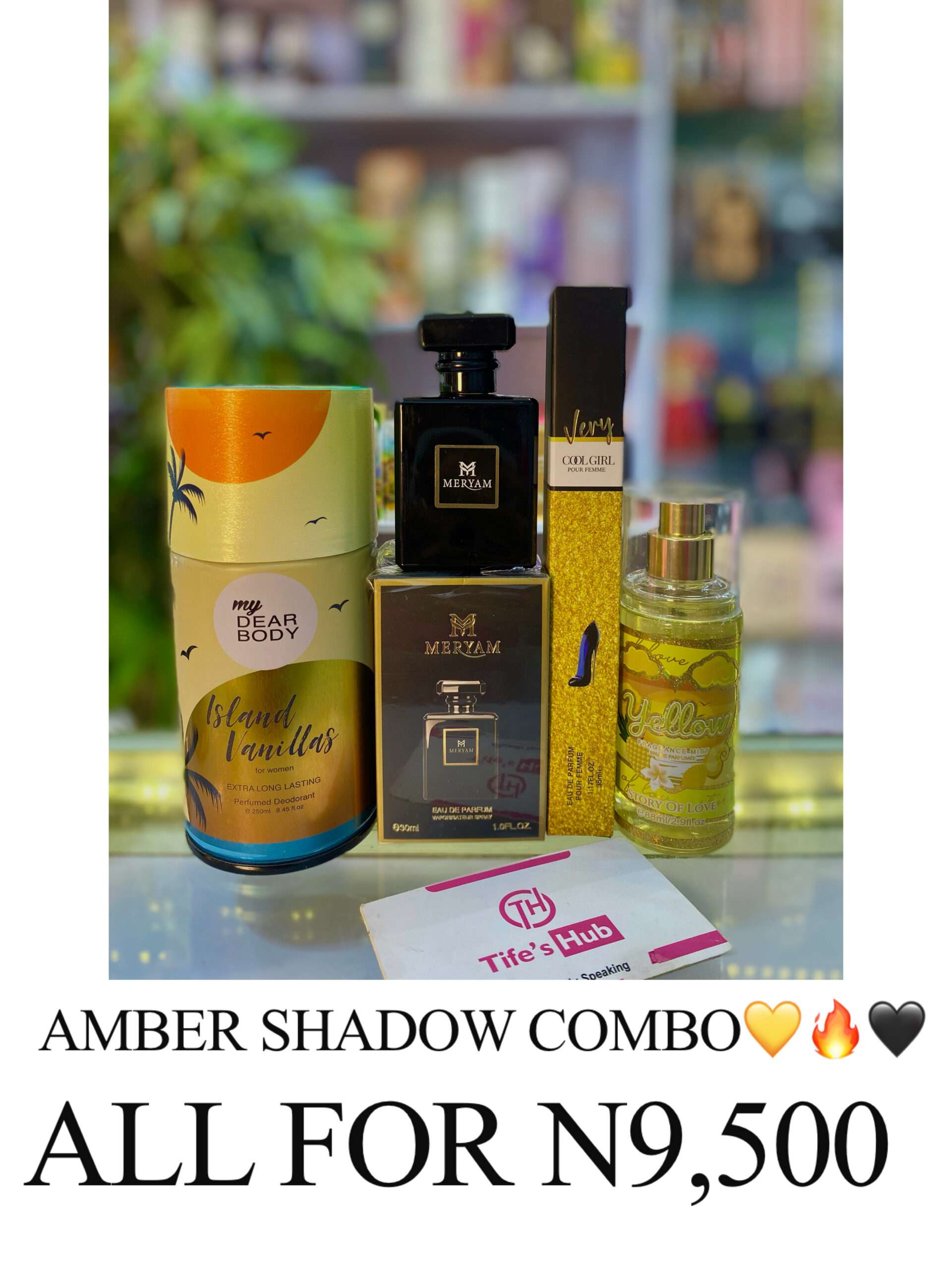 AMBER SHADOW COMBO