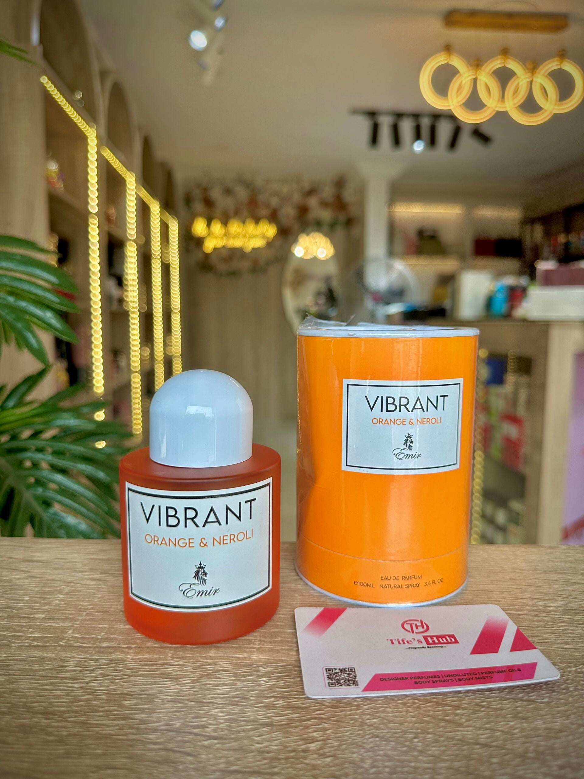 VIBRANT ORANGE AND NEROLI EMIR