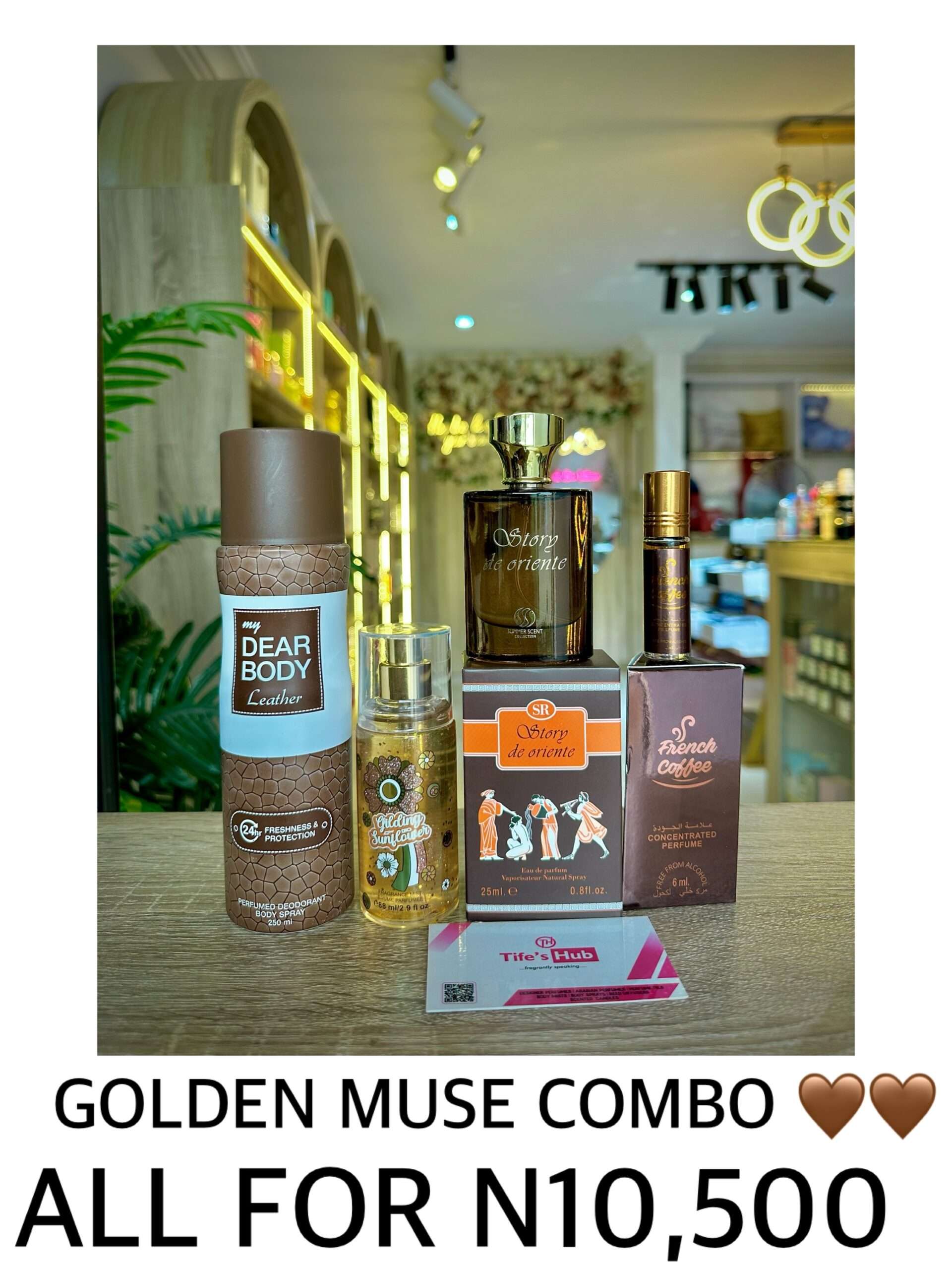 GOLDEN MUSE COMBO 🤎🤎