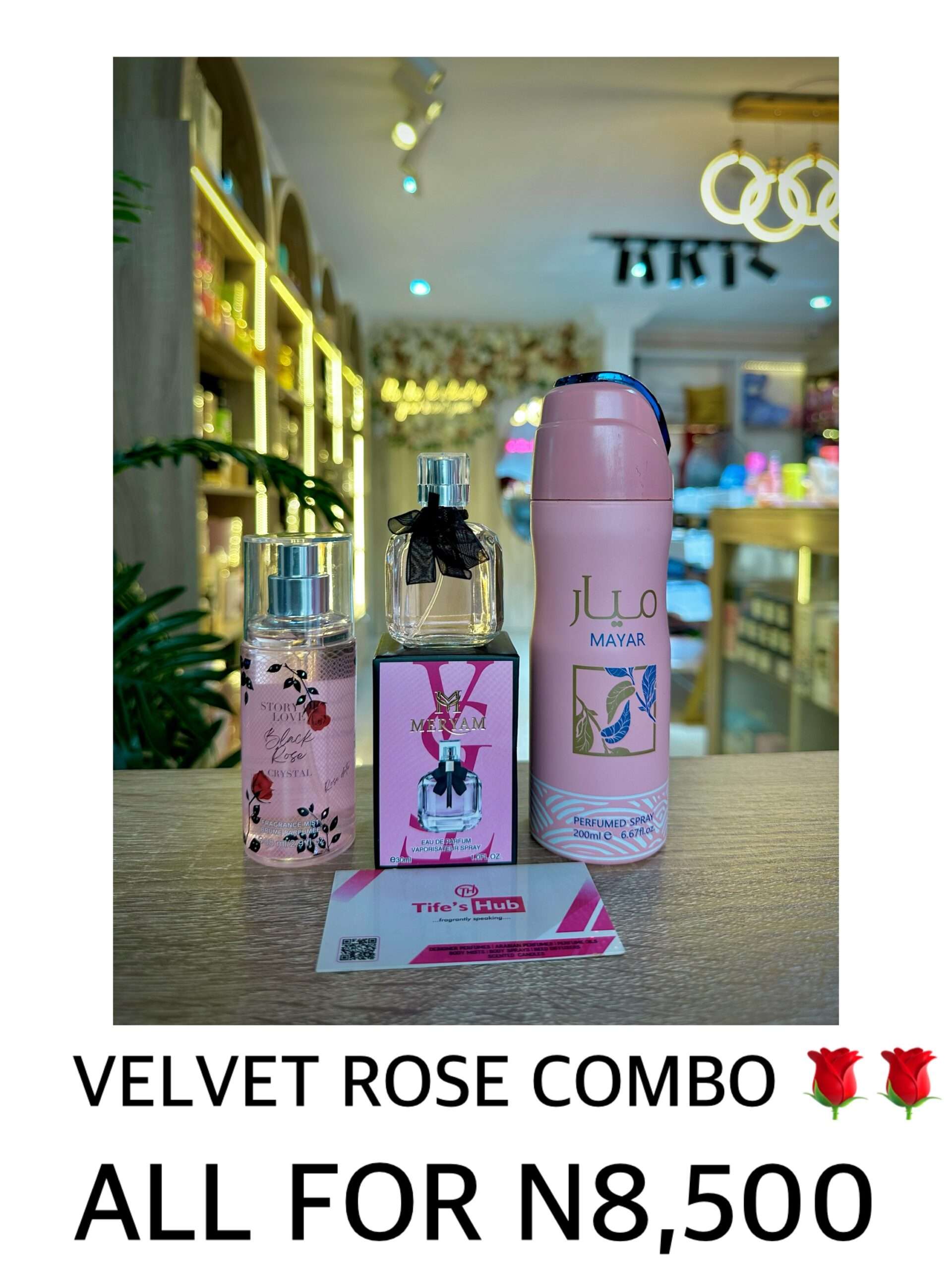 VELVET ROSE COMBO 🌹 🌹