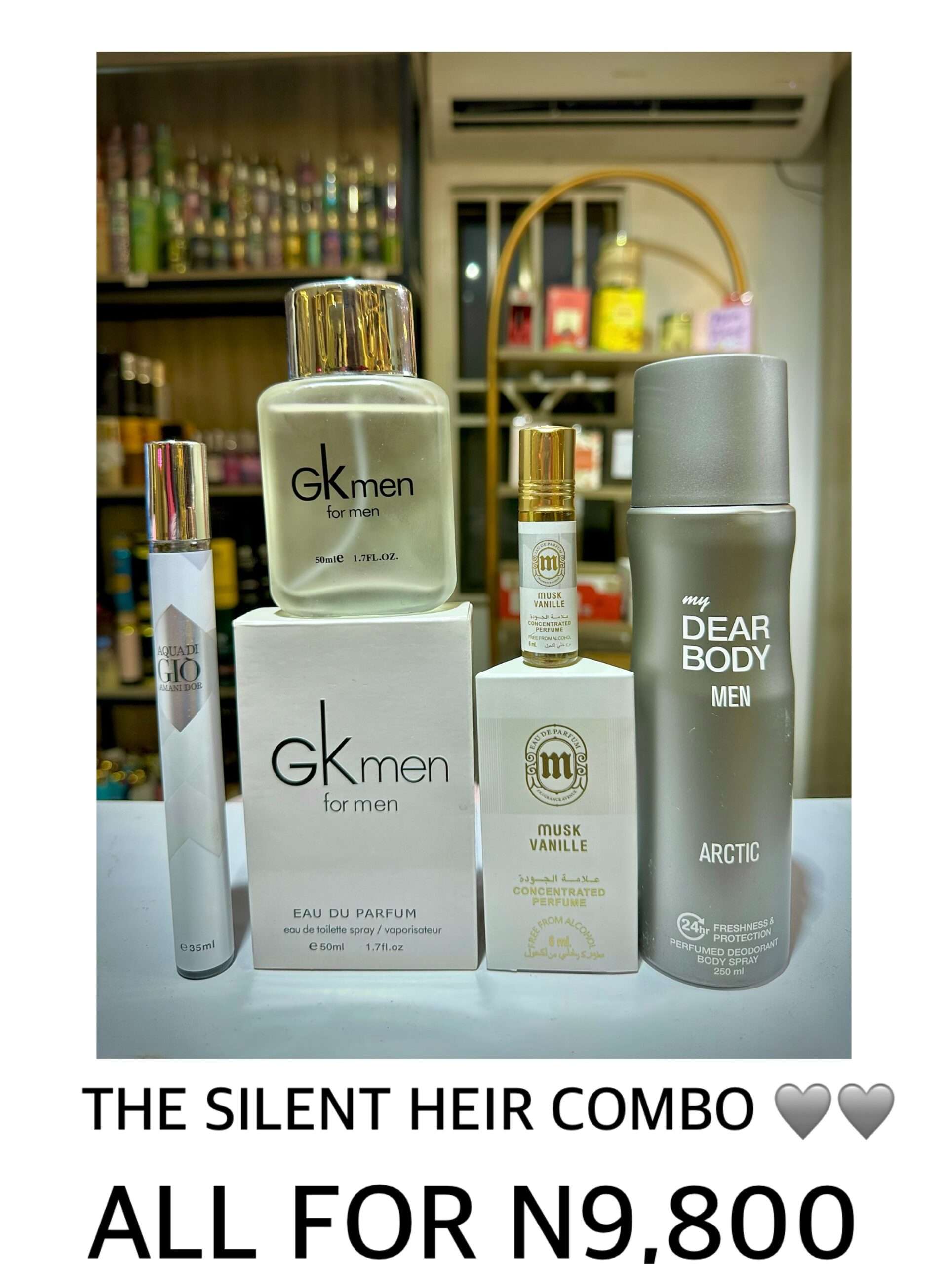THE SILENT HEIR COMBO 🩶🩶