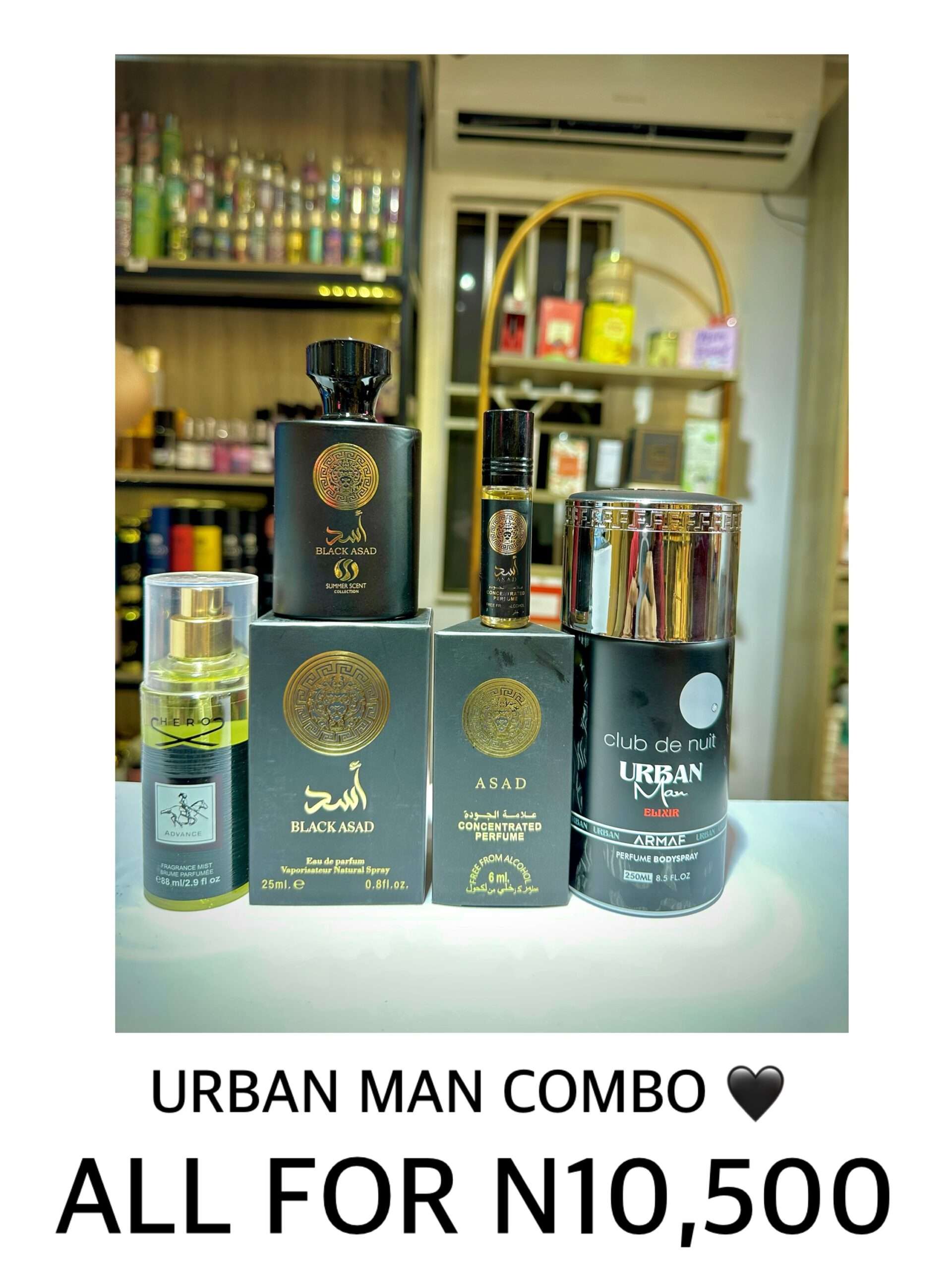URBAN MAN COMBO 🖤🖤