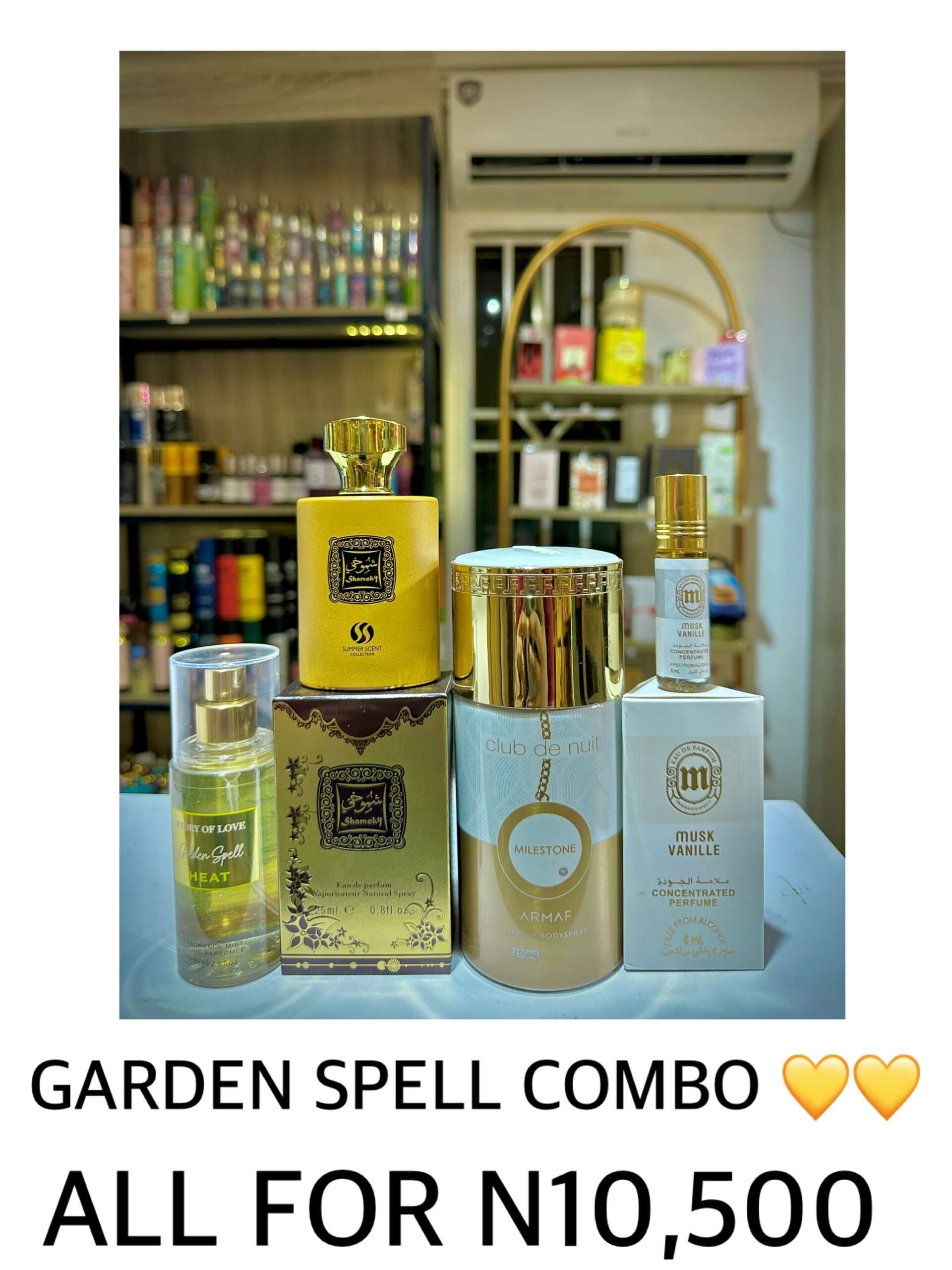 GARDEN SPELL COMBO 💛💛