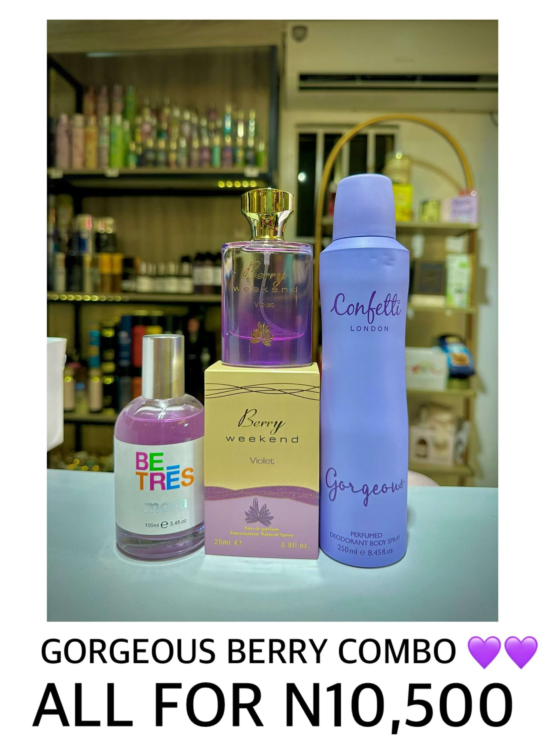 GORGEOUS BERRY COMBO 💜💜