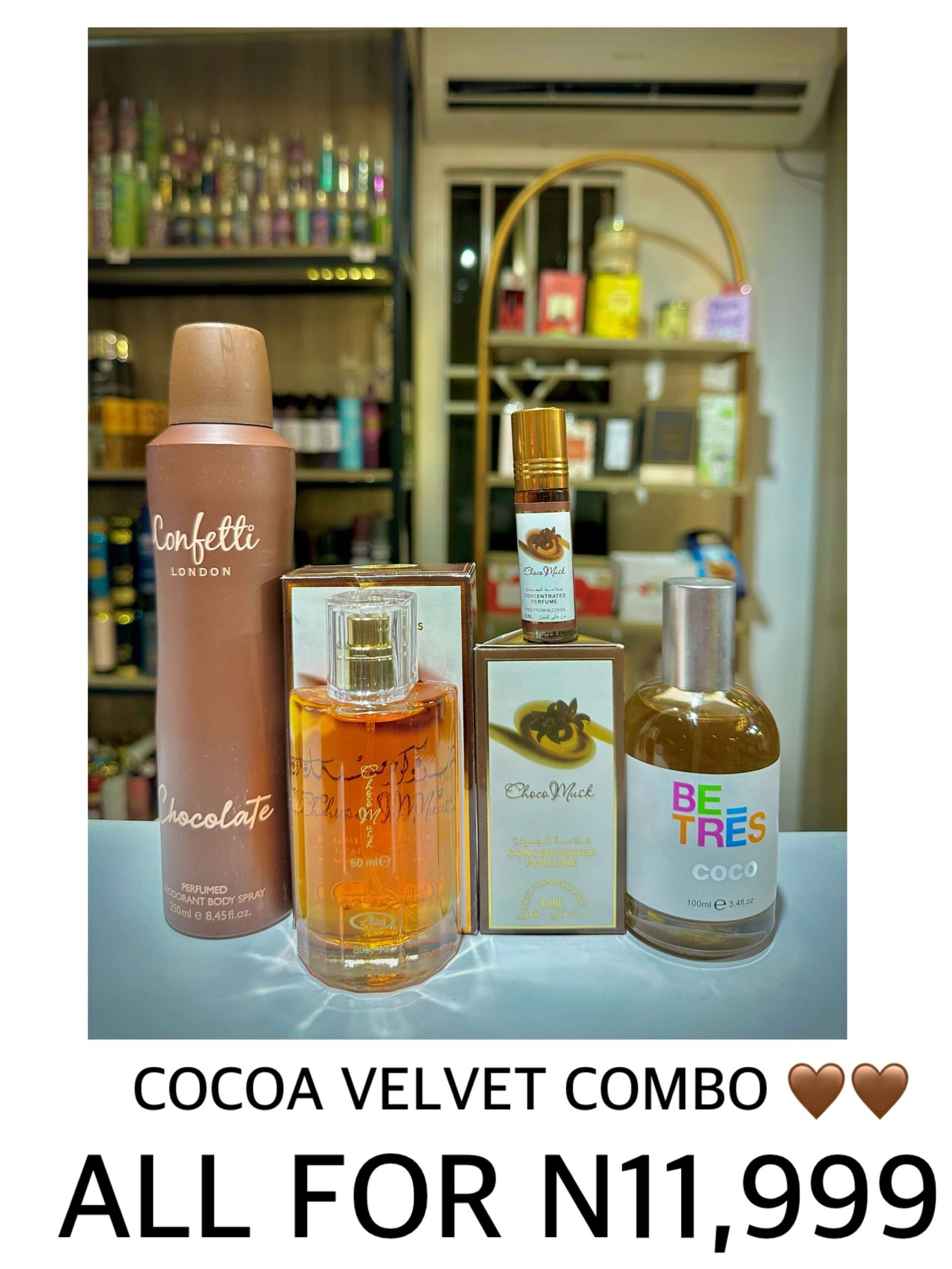 COCOA VELVET COMBO 🤎🤎