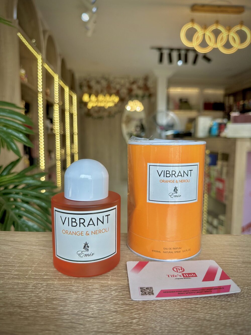 VIBRANT ORANGE AND NEROLI EMIR