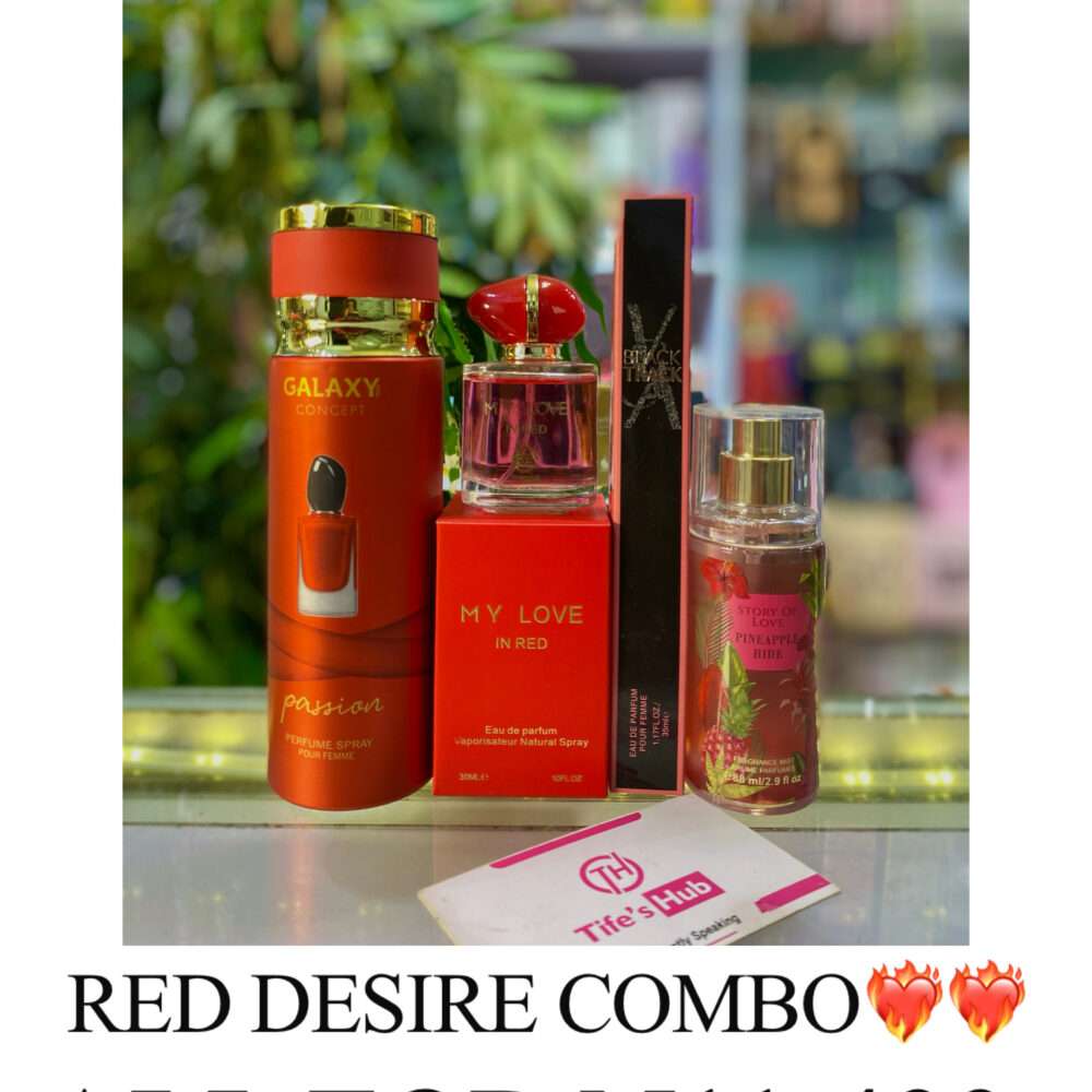 RED DESIRE COMBO