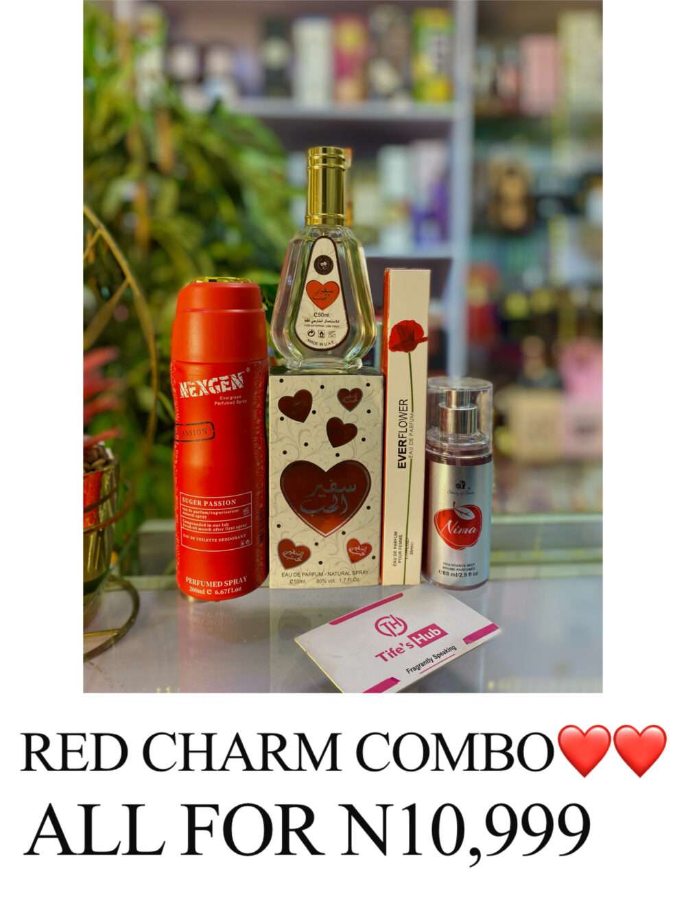 RED CHARM COMBO